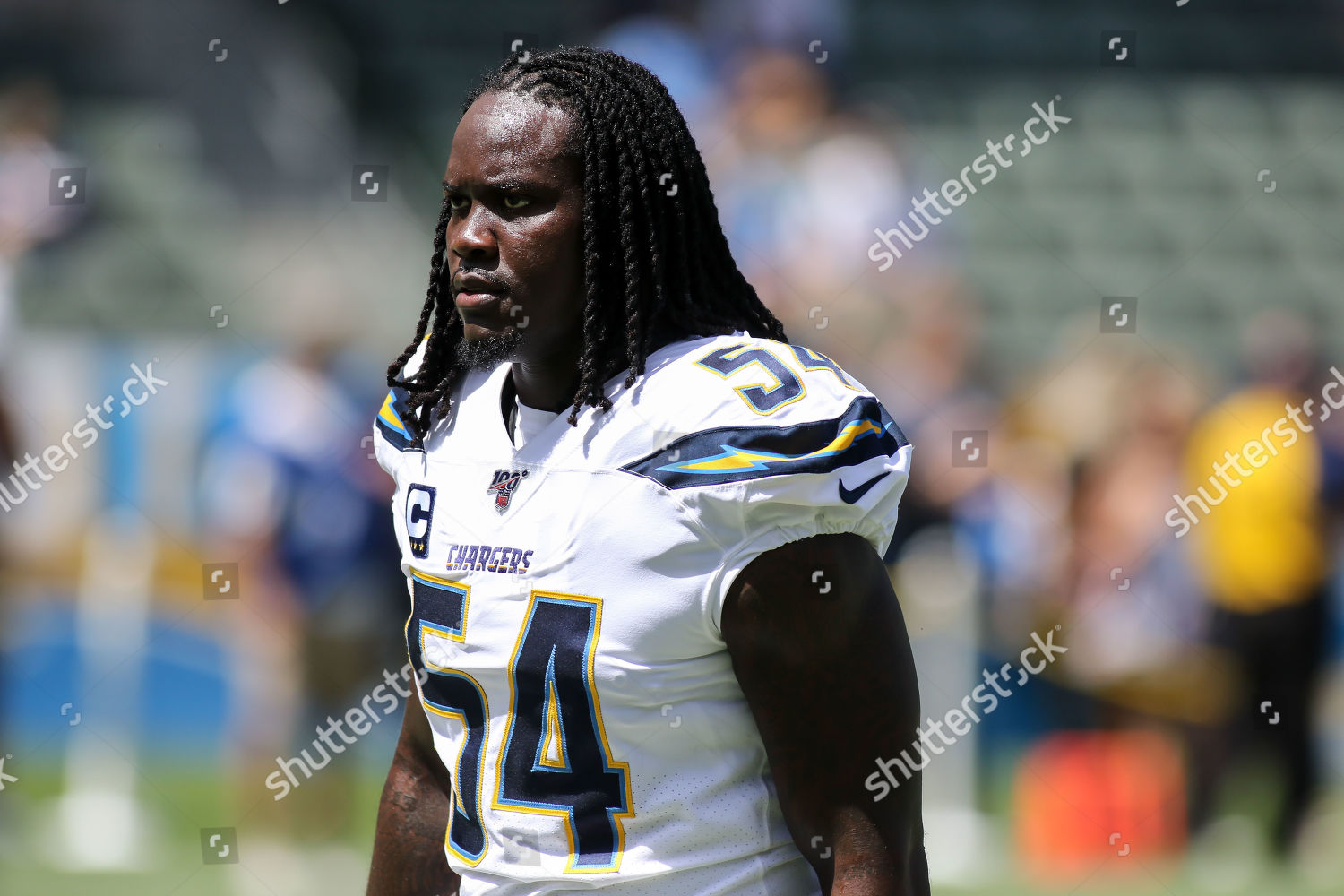 Carson Ca Angeles Chargers Defensive End Melvin Editorial Stock
