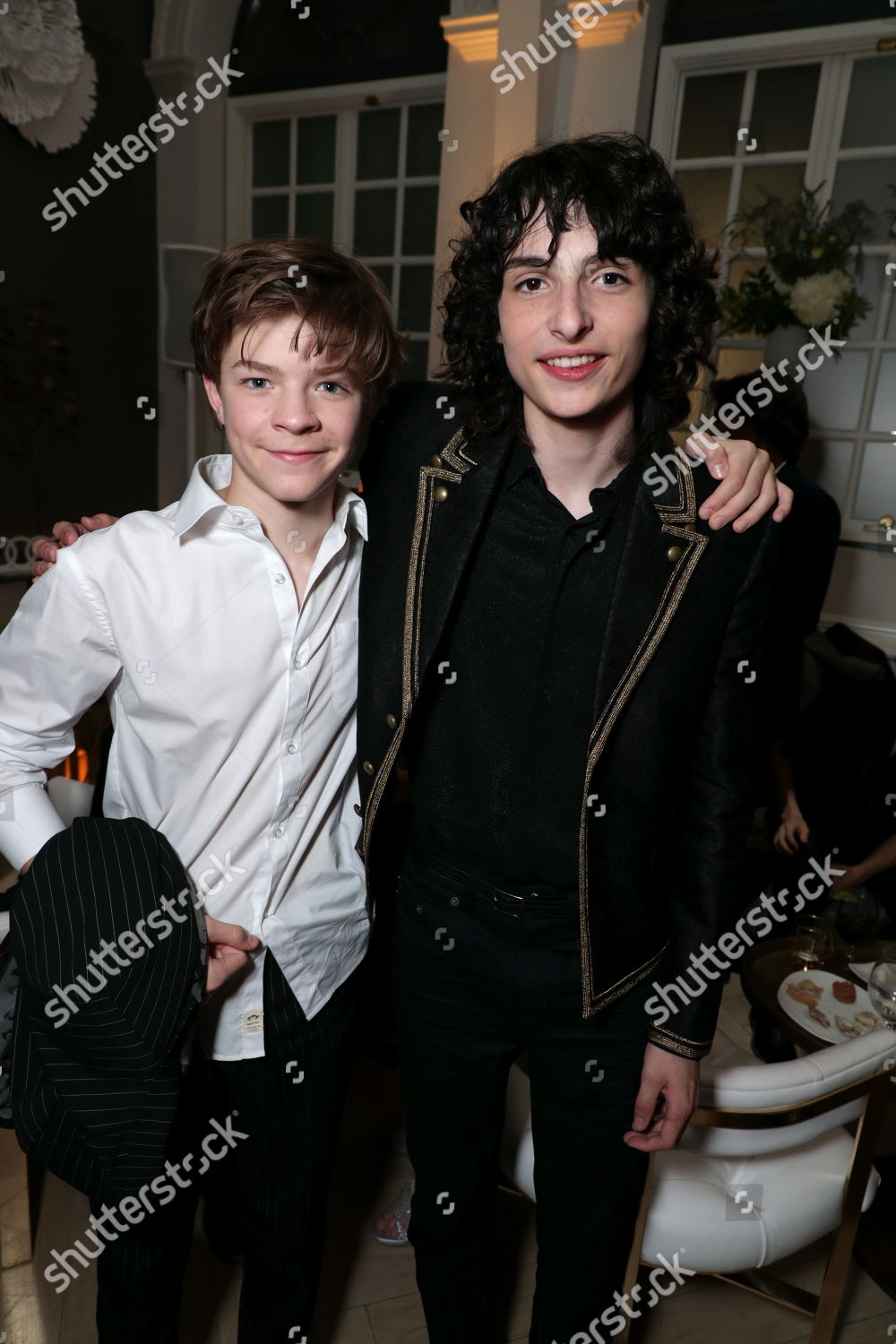 Oakes Fegley Finn Wolfhard Editorial Stock Photo - Stock Image ...