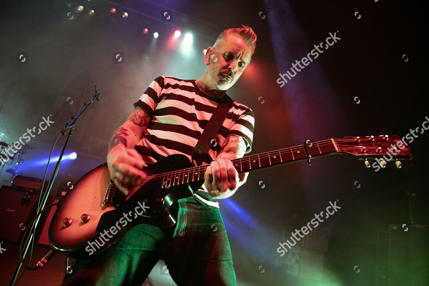 Social Distortion Jonny Wickersham Editorial Stock Photo - Stock Image 