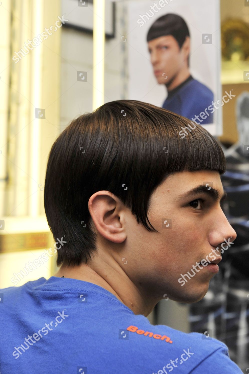 Man Star Trek Mr Spock Style Hair Editorial Stock Photo