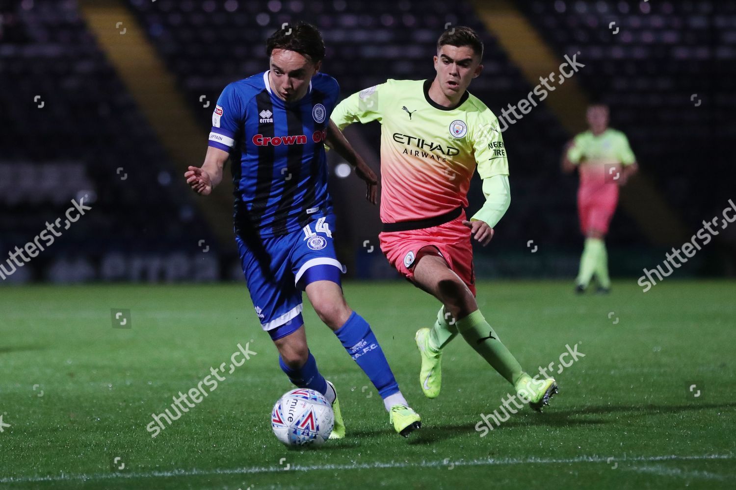 Iker Pozo Manchester City Oliver Rathbone Rochdale Editorial Stock Photo Stock Image Shutterstock