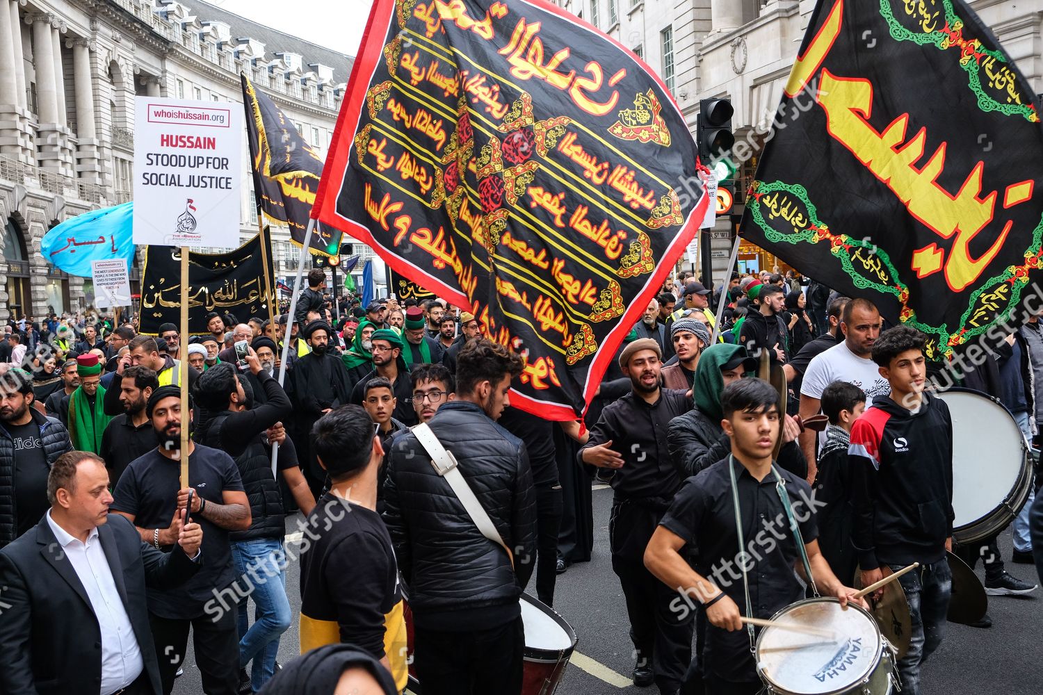 Muslims London March Ashura Day 2019 Editorial Stock Photo - Stock ...