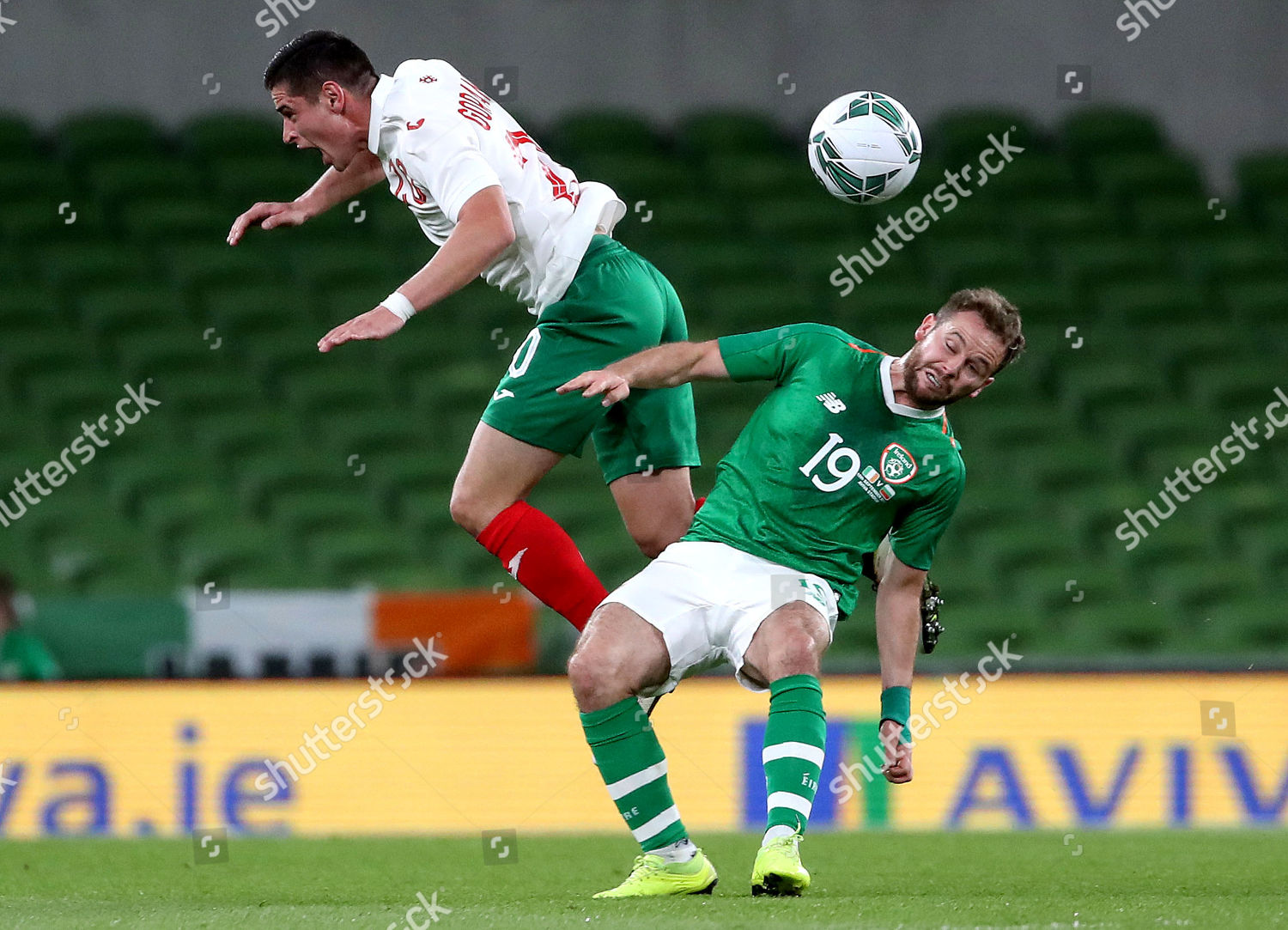 Republic Ireland Vs Bulgaria Bulgarias Ivan Editorial Stock Photo ...