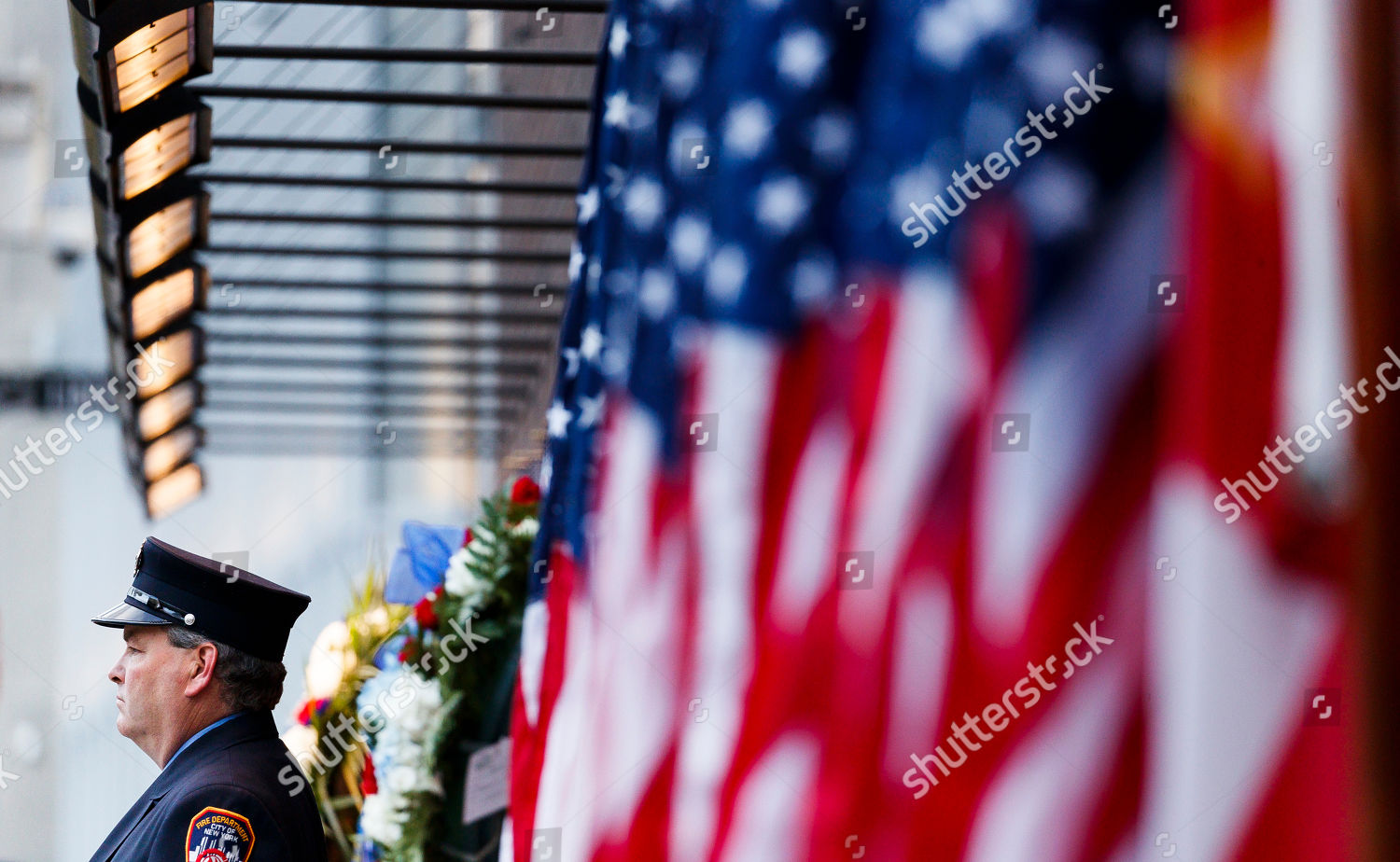 new-york-city-firefighters-stand-honor-editorial-stock-photo-stock