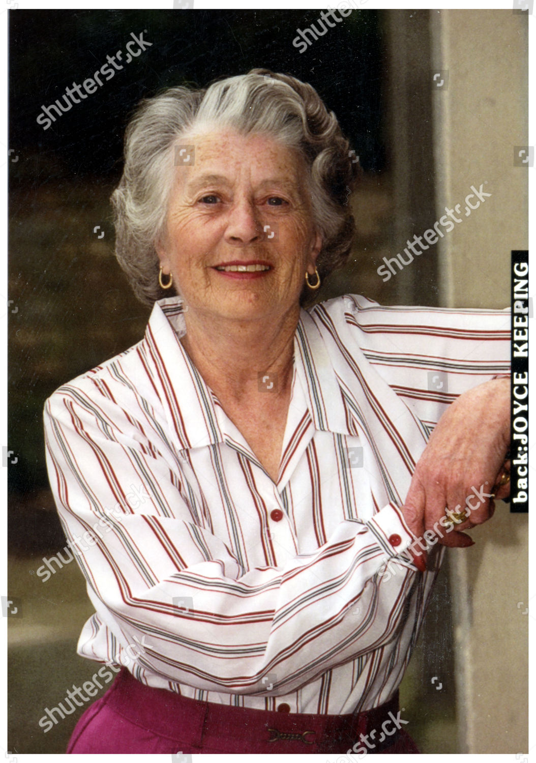 Joyce Keeping Nee Joyce Grant Pictured Editorial Stock Photo Stock