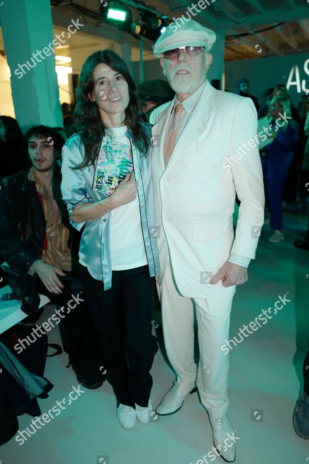 Bella Freud Anthony Price Front Row Editorial Stock Photo Stock