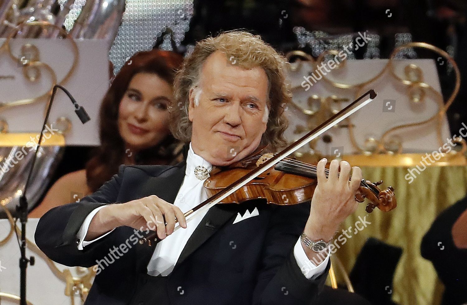 Dutch Violinist Andre Rieu Performs His First Editorial Stock Photo Stock Image Shutterstock