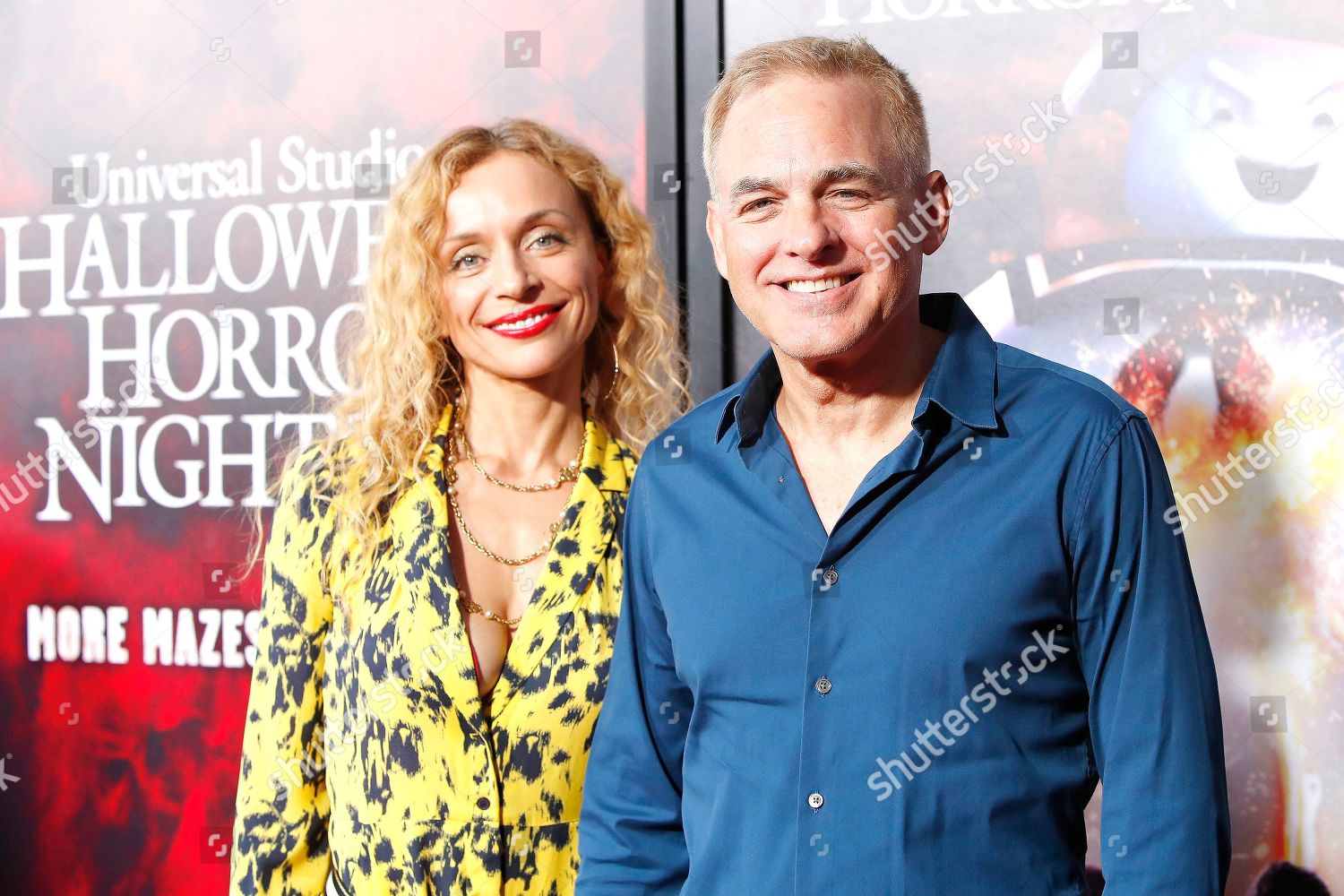 Us Actor Producer Grant Cramer Wifeus Editorial Stock Photo Stock
