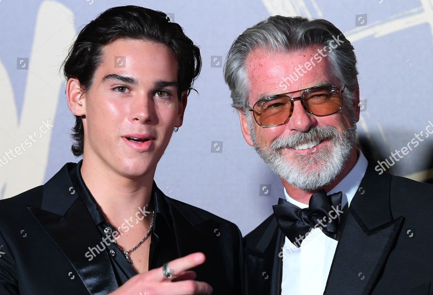 Pierce Brosnan Son Paris Brosnan Editorial Stock Photo Stock