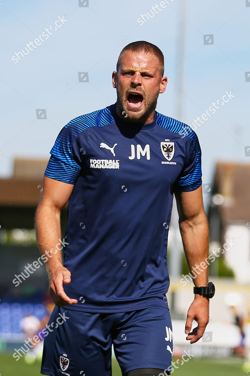 AFC Wimbledon vs Shrewsbury Town, Sky Bet EFL League 1, Football, the  Cherry Red Records Stadium, Kingston, Surrey, United Kingdom - 14 Sep 2019