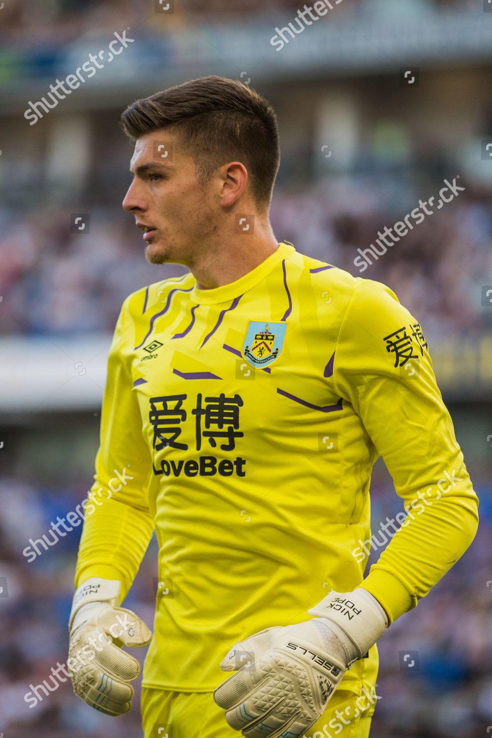 Nick Pope Gk Burnley During Premier Editorial Stock Photo - Stock Image ...