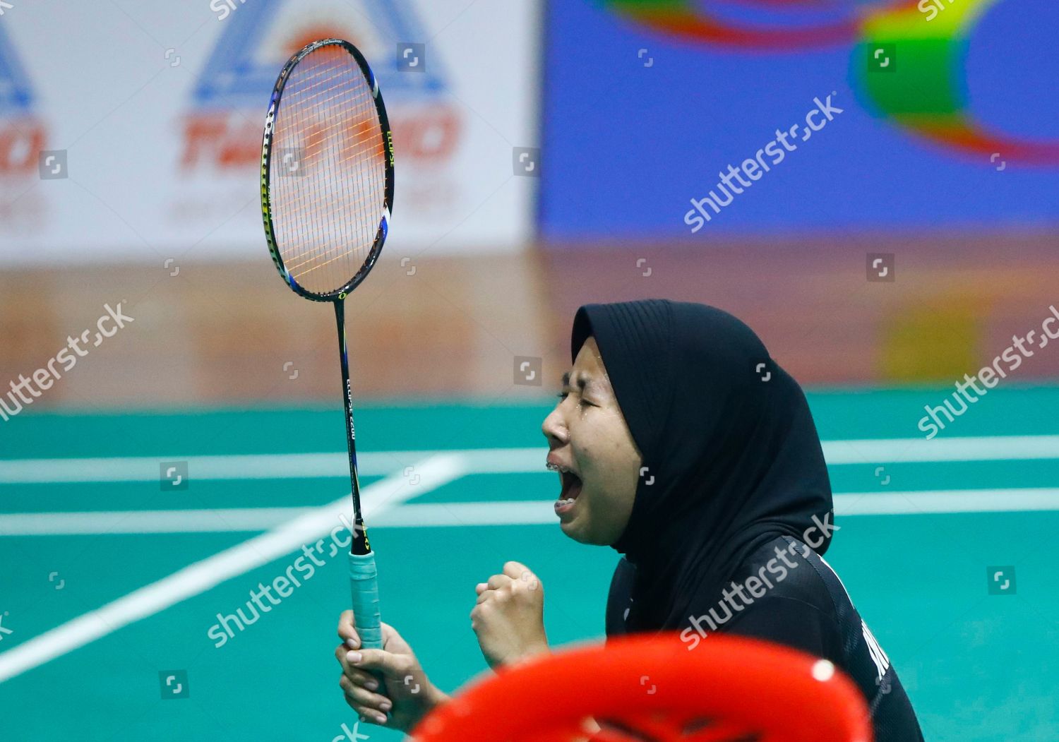 Maharani Sekar Batari Indonesia Reacts During Editorial Stock Photo ...