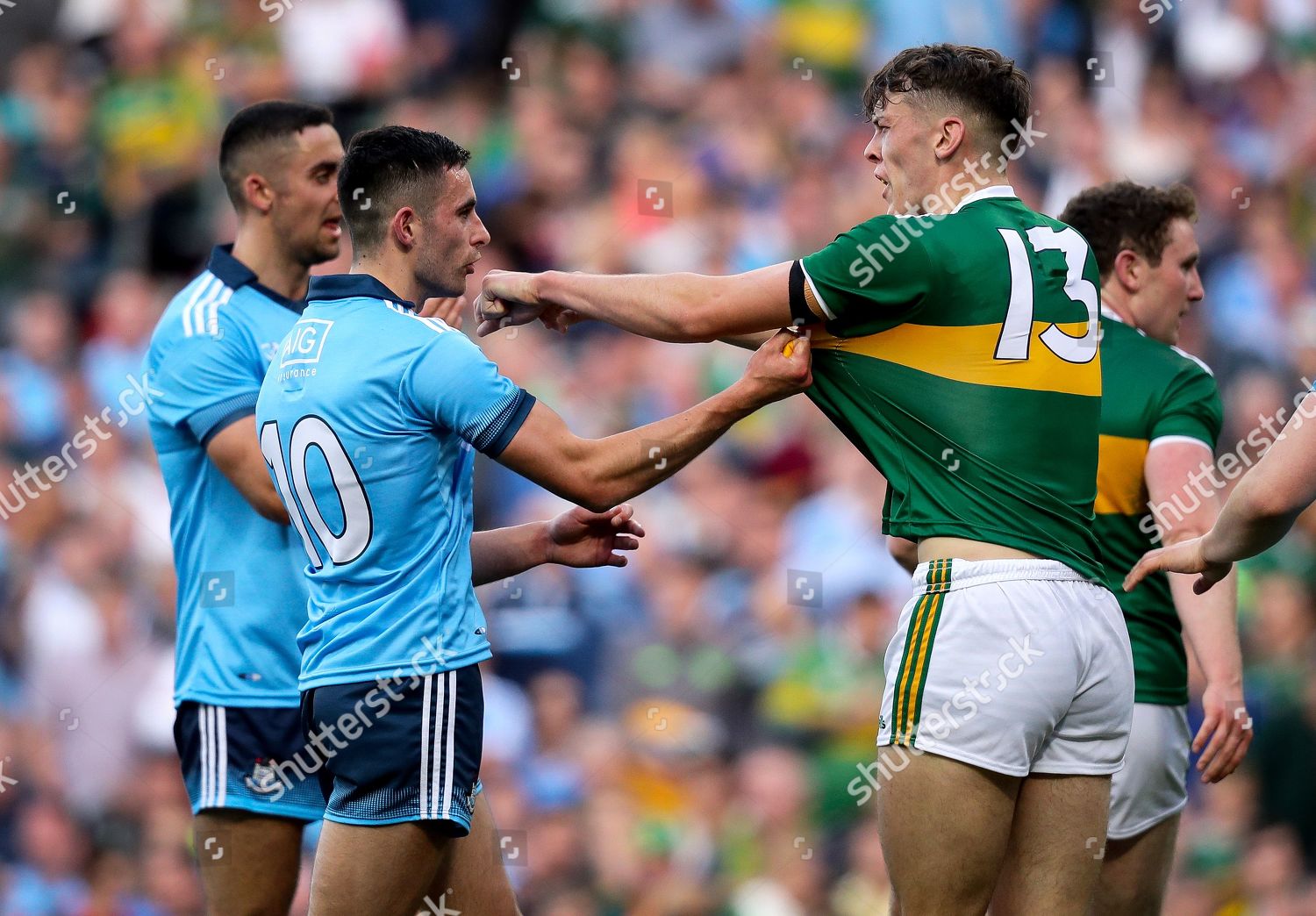 Dublin Vs Kerry Dublins Niall Scully Editorial Stock Photo Stock