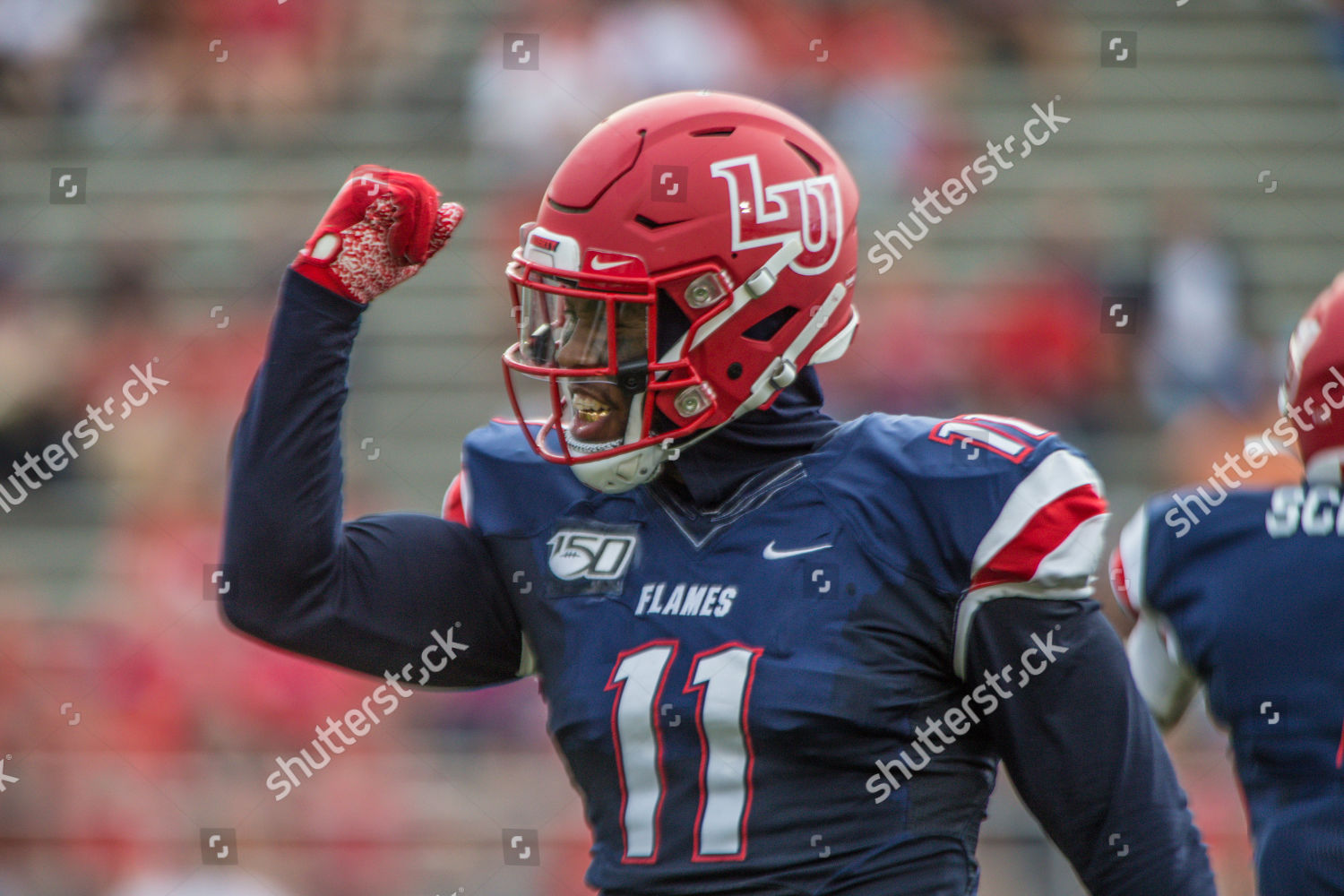 Liberty Flames Defensive Lineman Jessie Lemonier Editorial Stock Photo ...