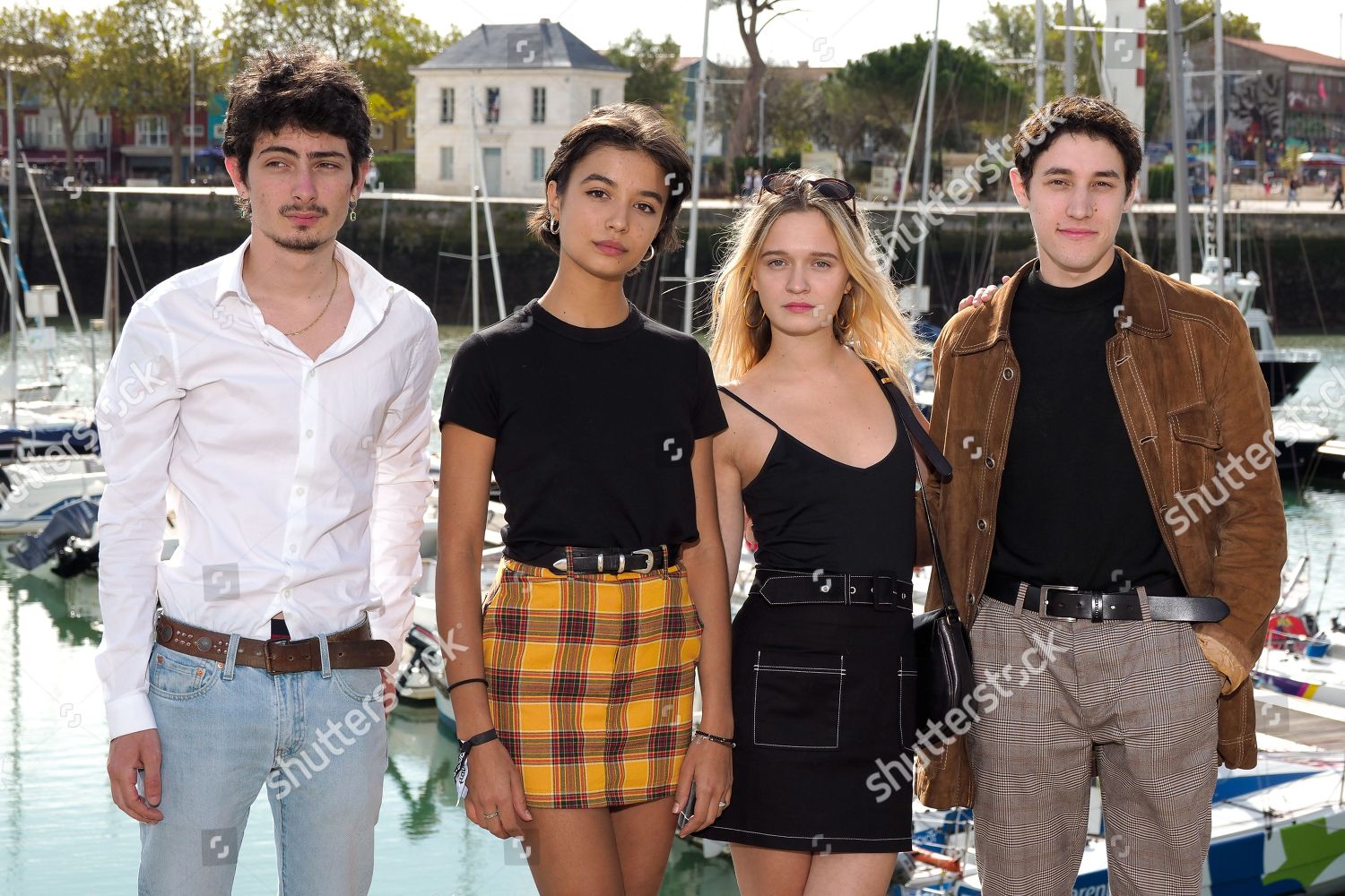 Carmen Kassovitz, Théo Fernandez and Manon Valentin attend the Foto di  attualità - Getty Images