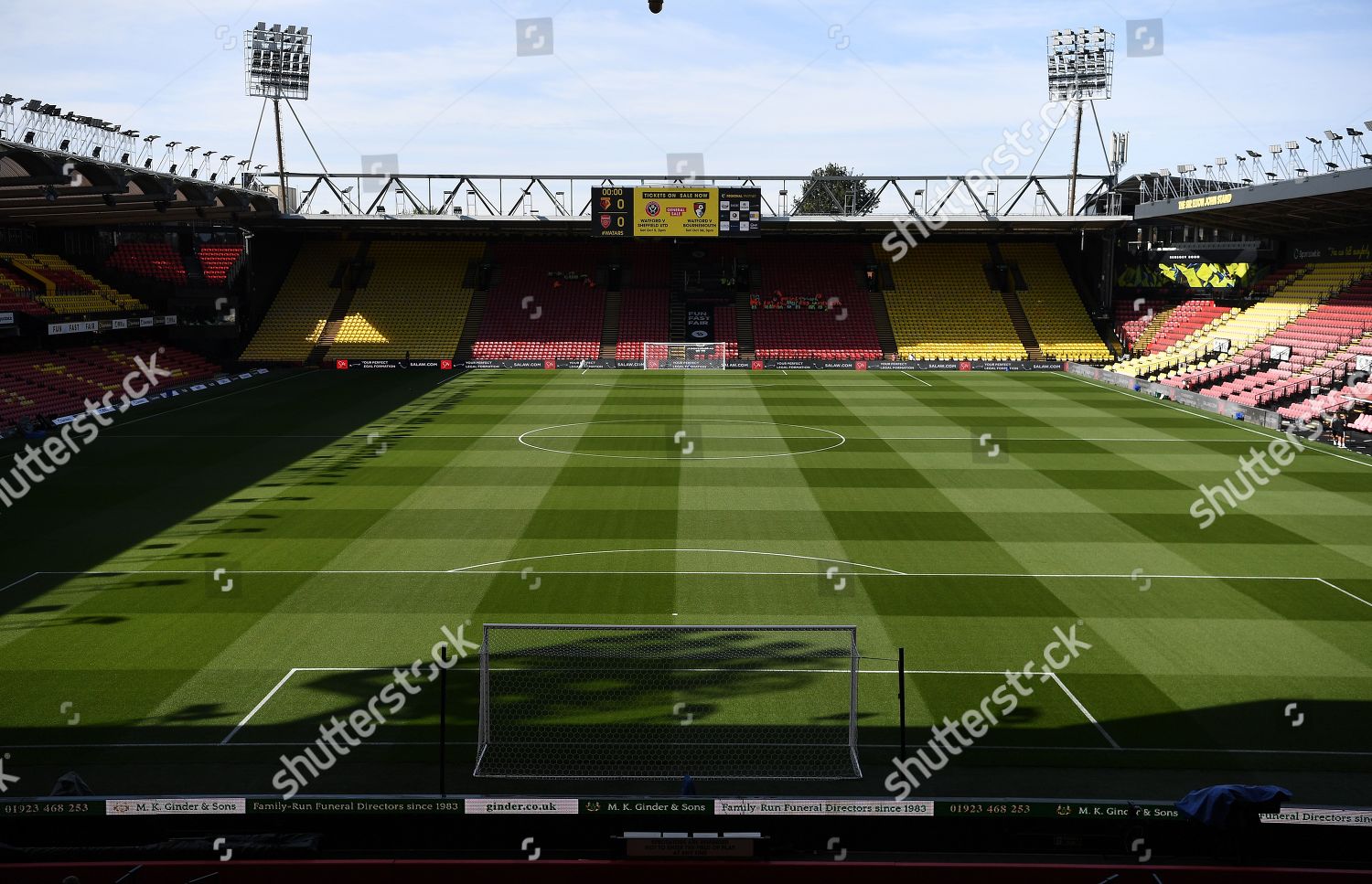 View Vicarage Road Stadium Ahead English Editorial Stock Photo Stock