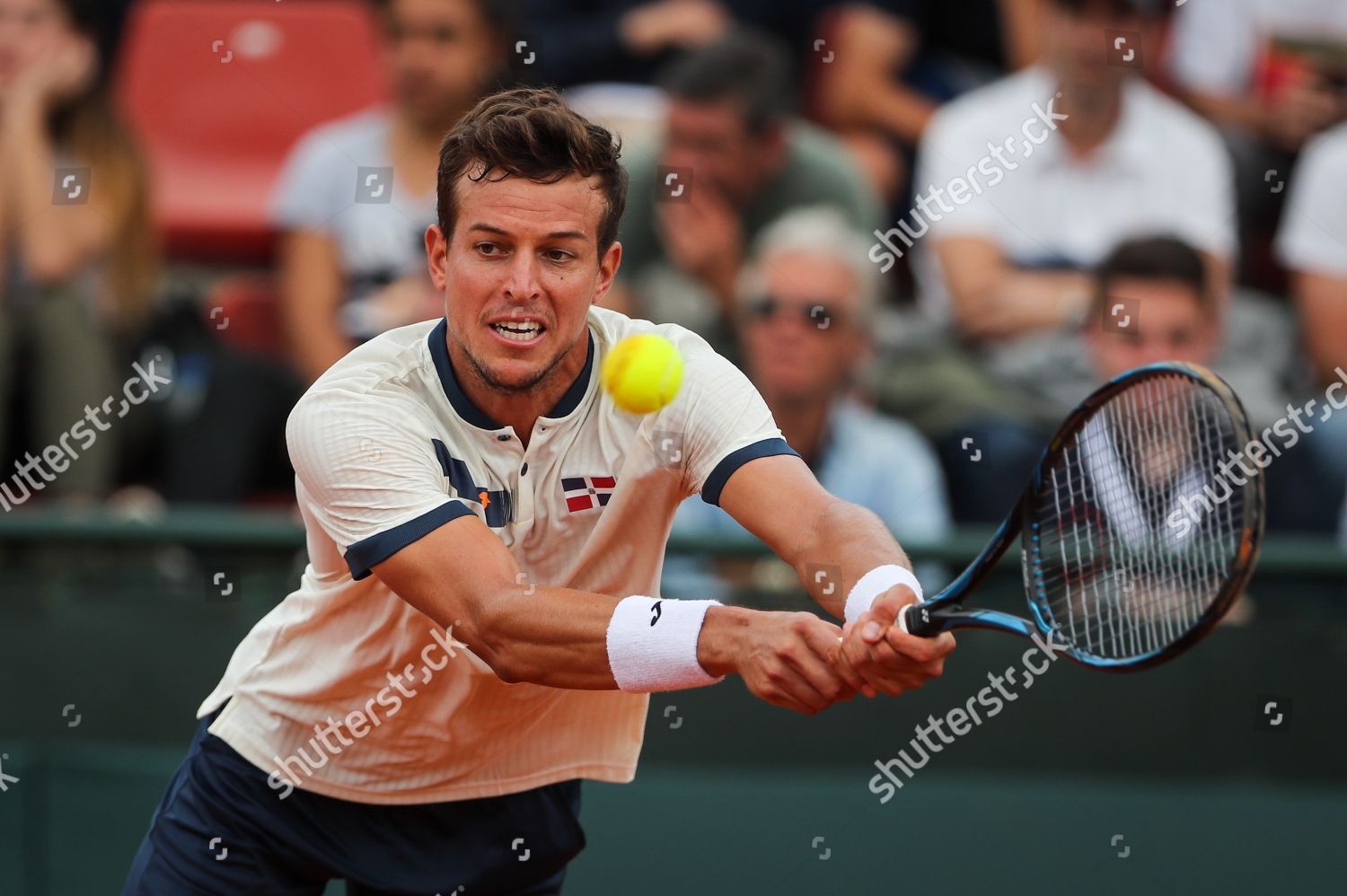 Dominican Tennis Player Jose Hernandez Faces Editorial Stock Photo ...