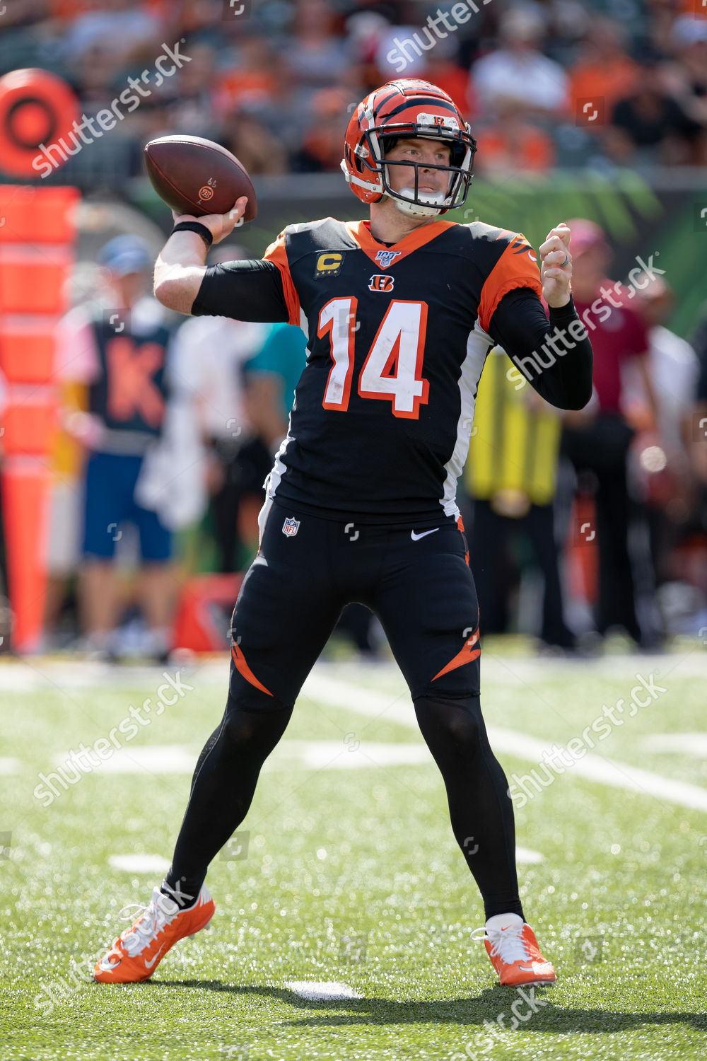 September 15, 2019: Cincinnati Bengals quarterback Andy Dalton (14