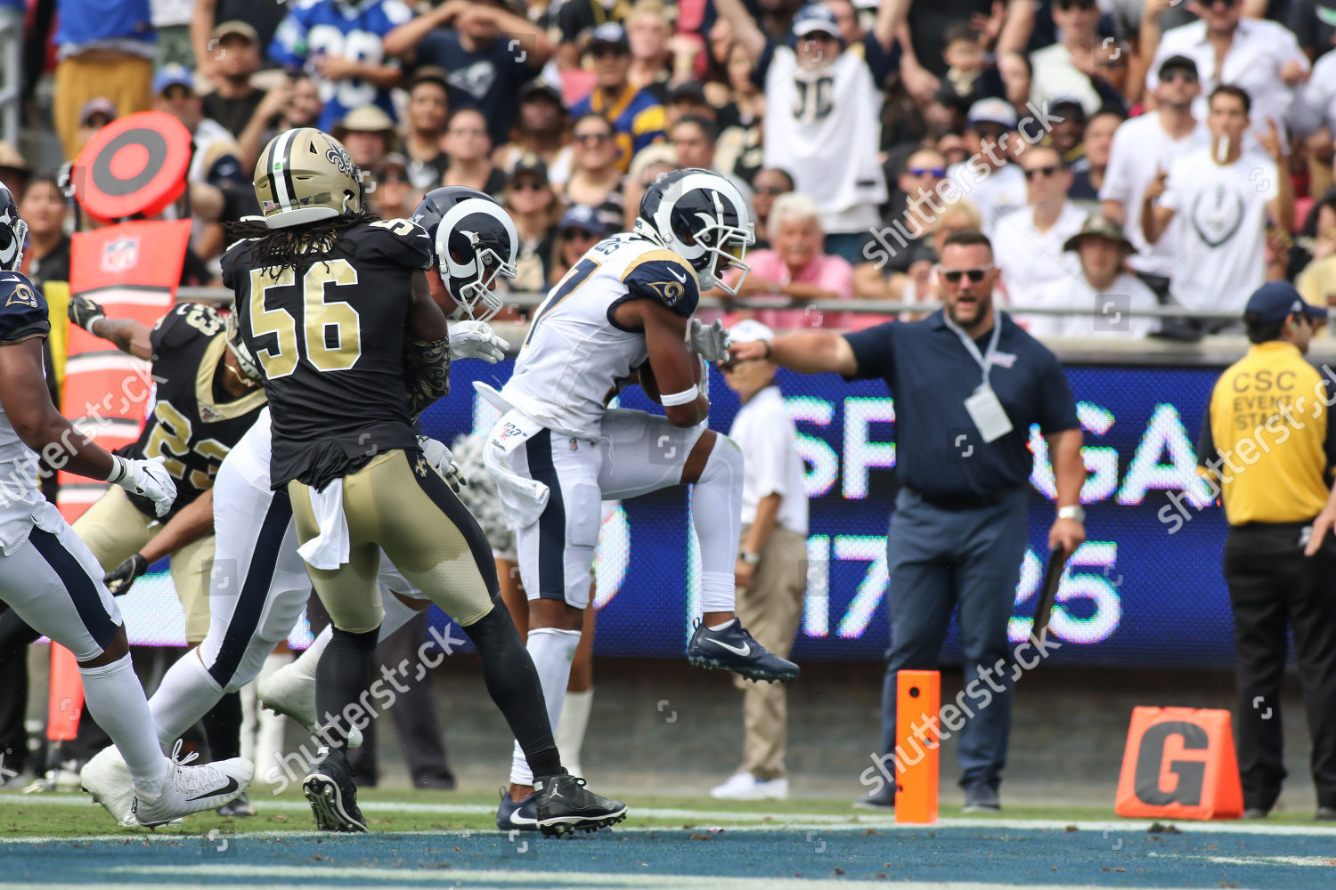 September 15, 2019 Los Angeles Rams wide receiver Robert Woods #17