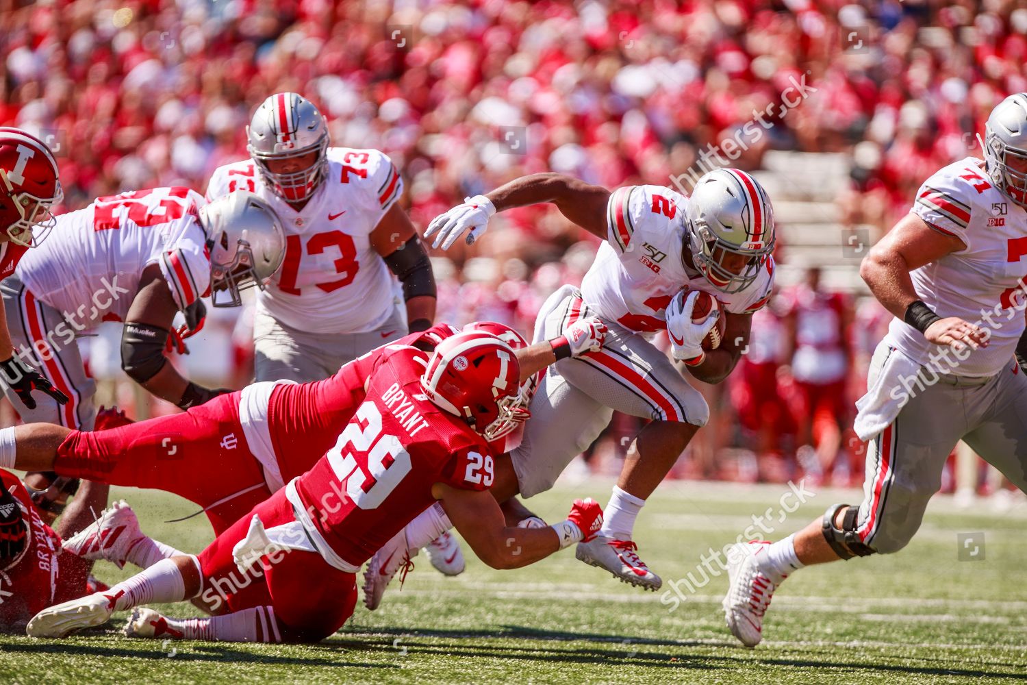 Ohio States Jk Dobbins 2 Carries Editorial Stock Photo Stock Image