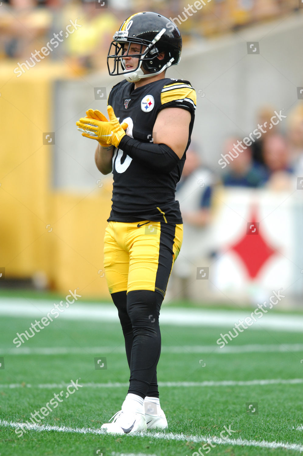 Pittsburgh Steelers #10 Ryan Switzer Game Used Away Jersey