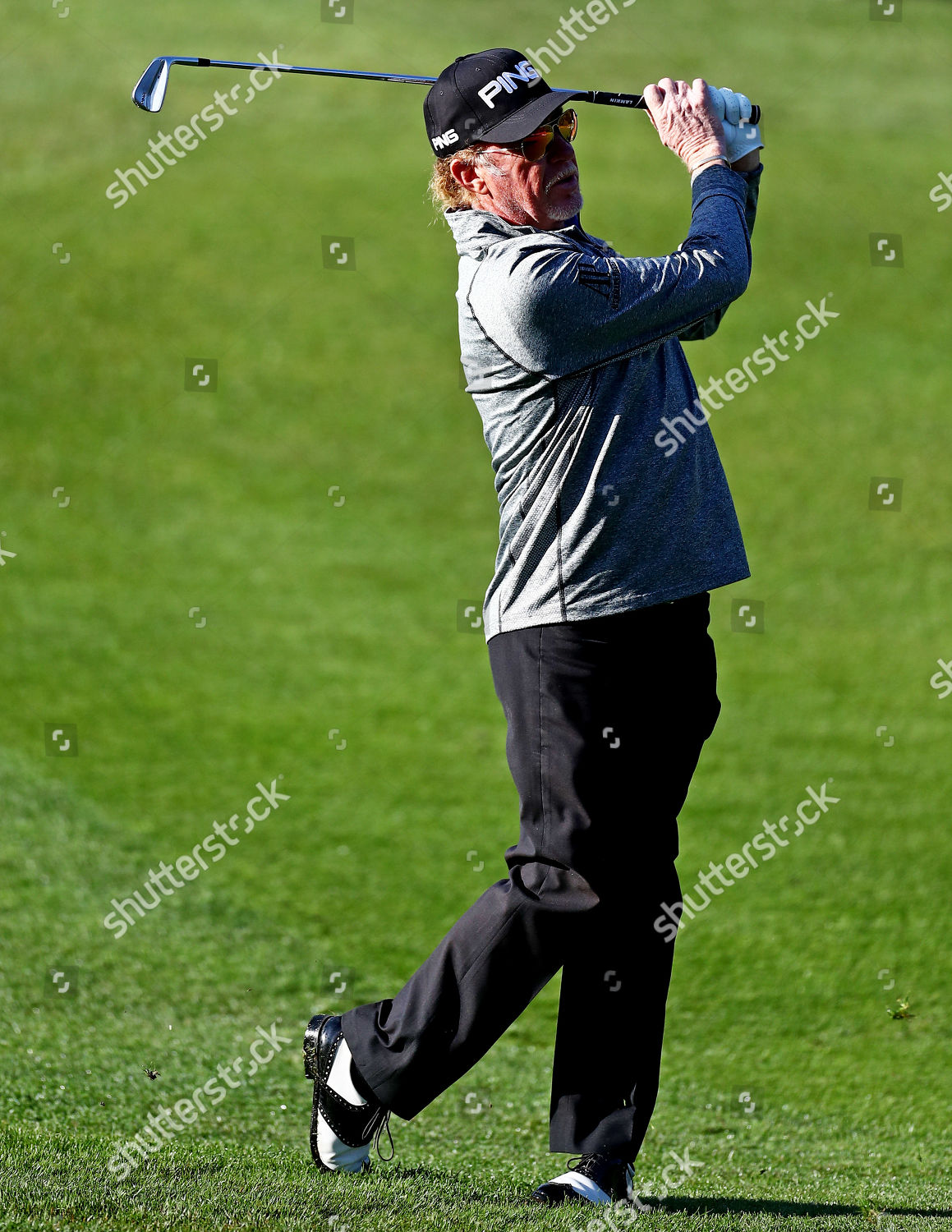 Miguel Angel Jimenez Spain During His Round Redakcni Stock Fotografie Stock Snimek Shutterstock