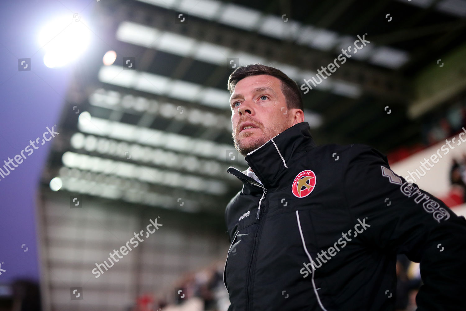 Walsall Manager Darrell Clarke Editorial Stock Photo - Stock Image ...