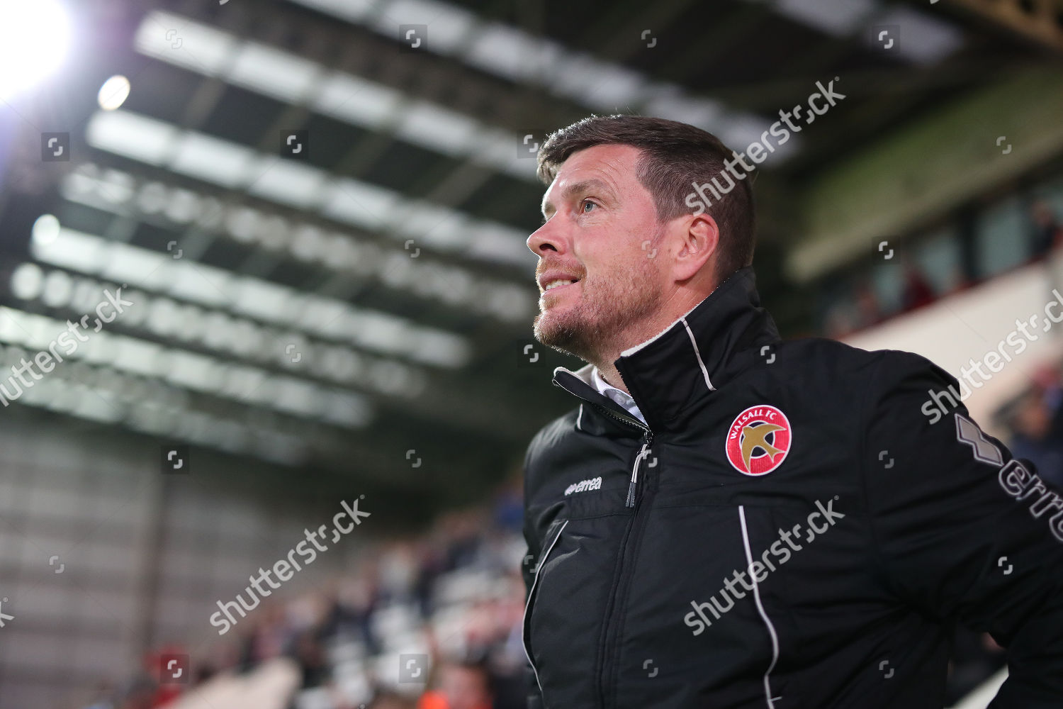 Walsall Manager Darrell Clarke Editorial Stock Photo - Stock Image 