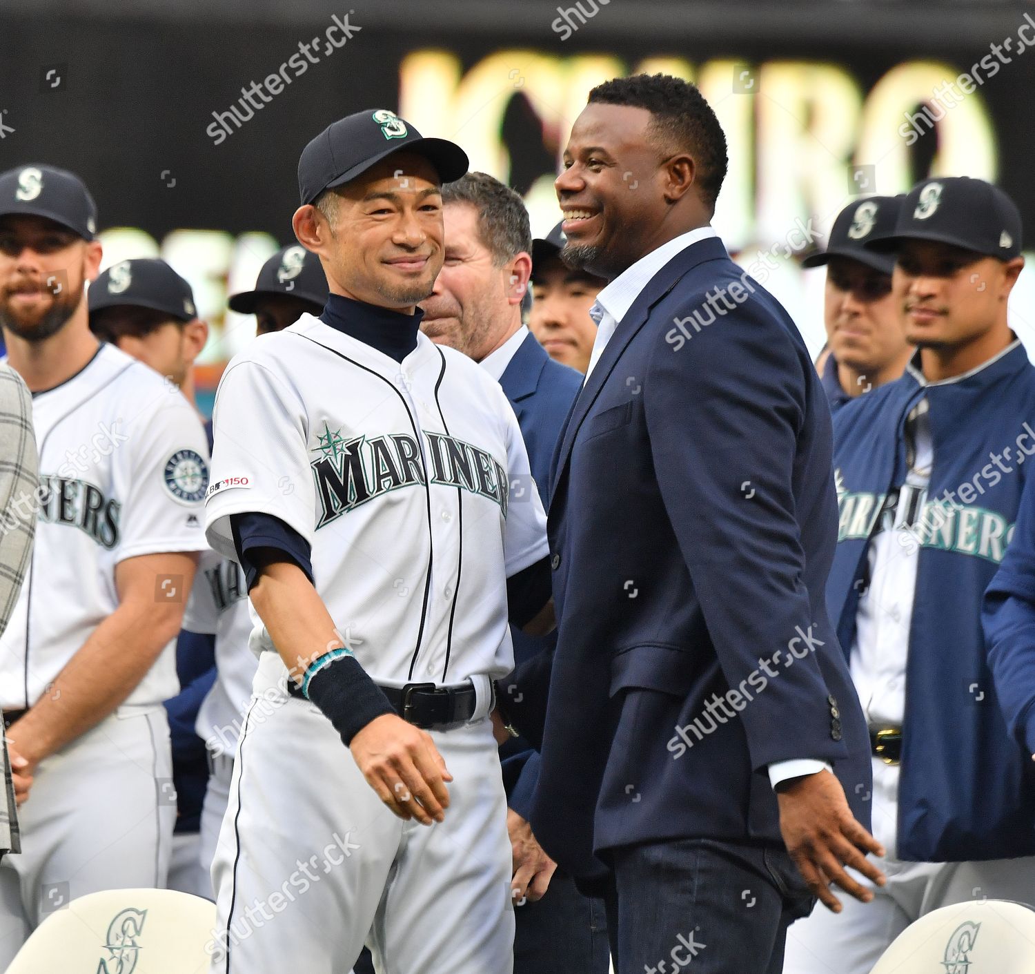 Seattle Mariners Ichiro Suzuki Reacts After Editorial Stock Photo - Stock  Image