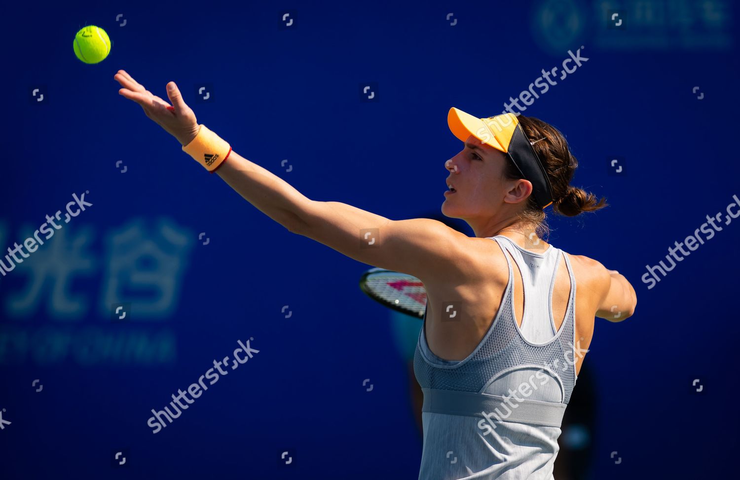 Andrea Petkovic Germany Action During Qualifications Editorial Stock ...