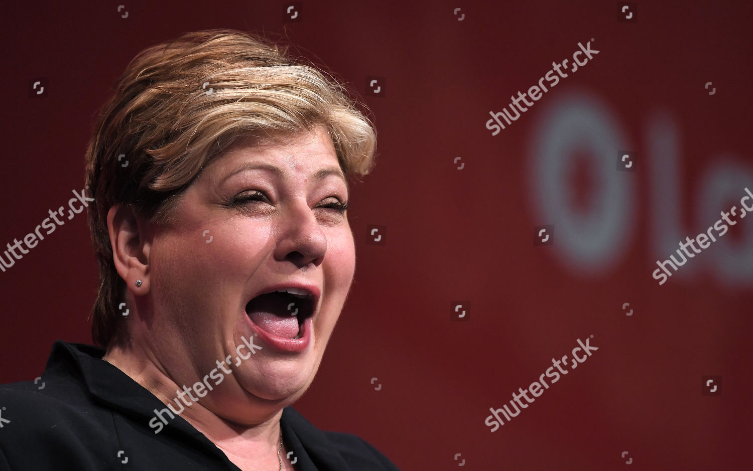 Labour Party Emily Thornberry Shadow Foreign Editorial Stock Photo ...