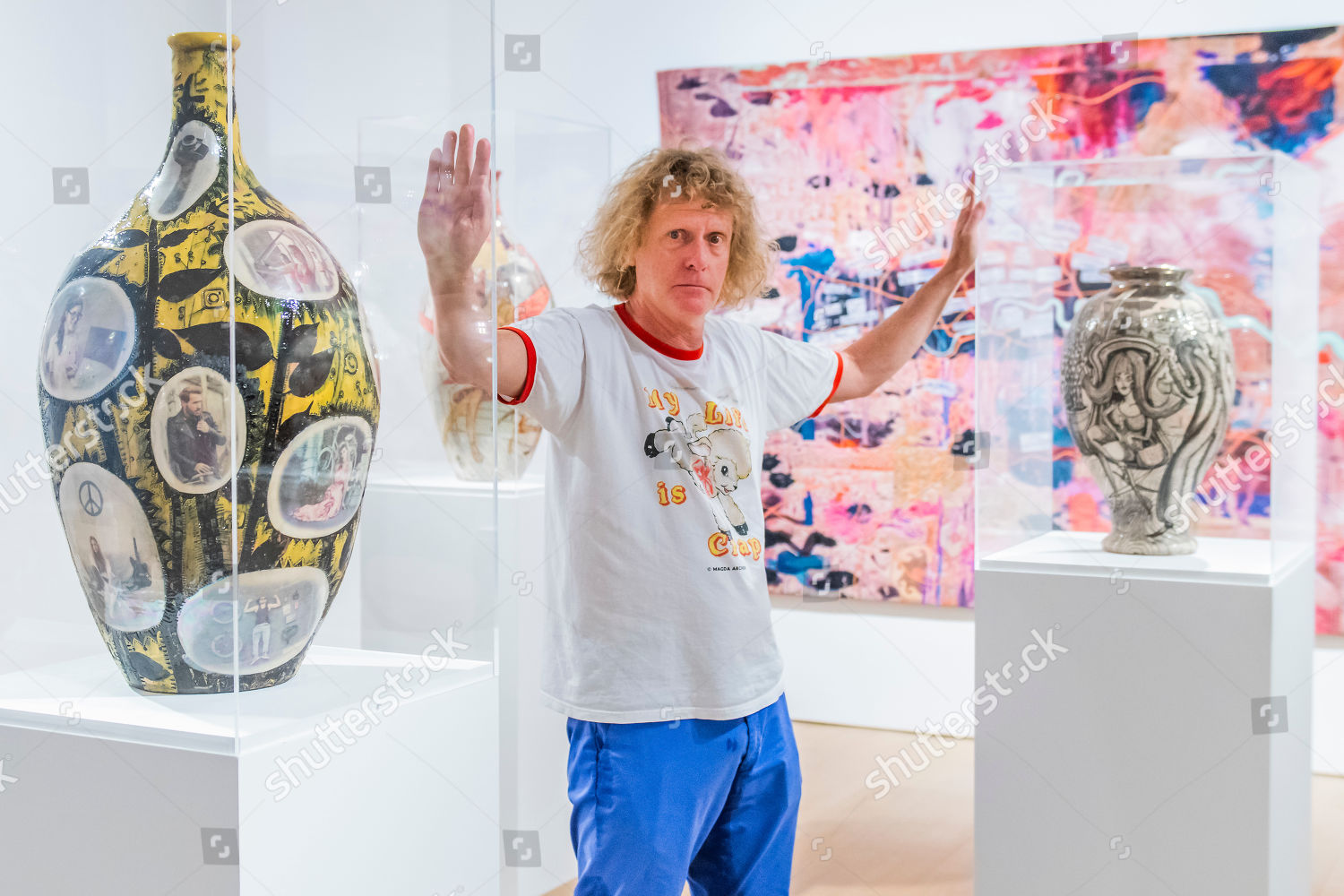 Grayson Perry Pictured Room Full His Editorial Stock Photo - Stock