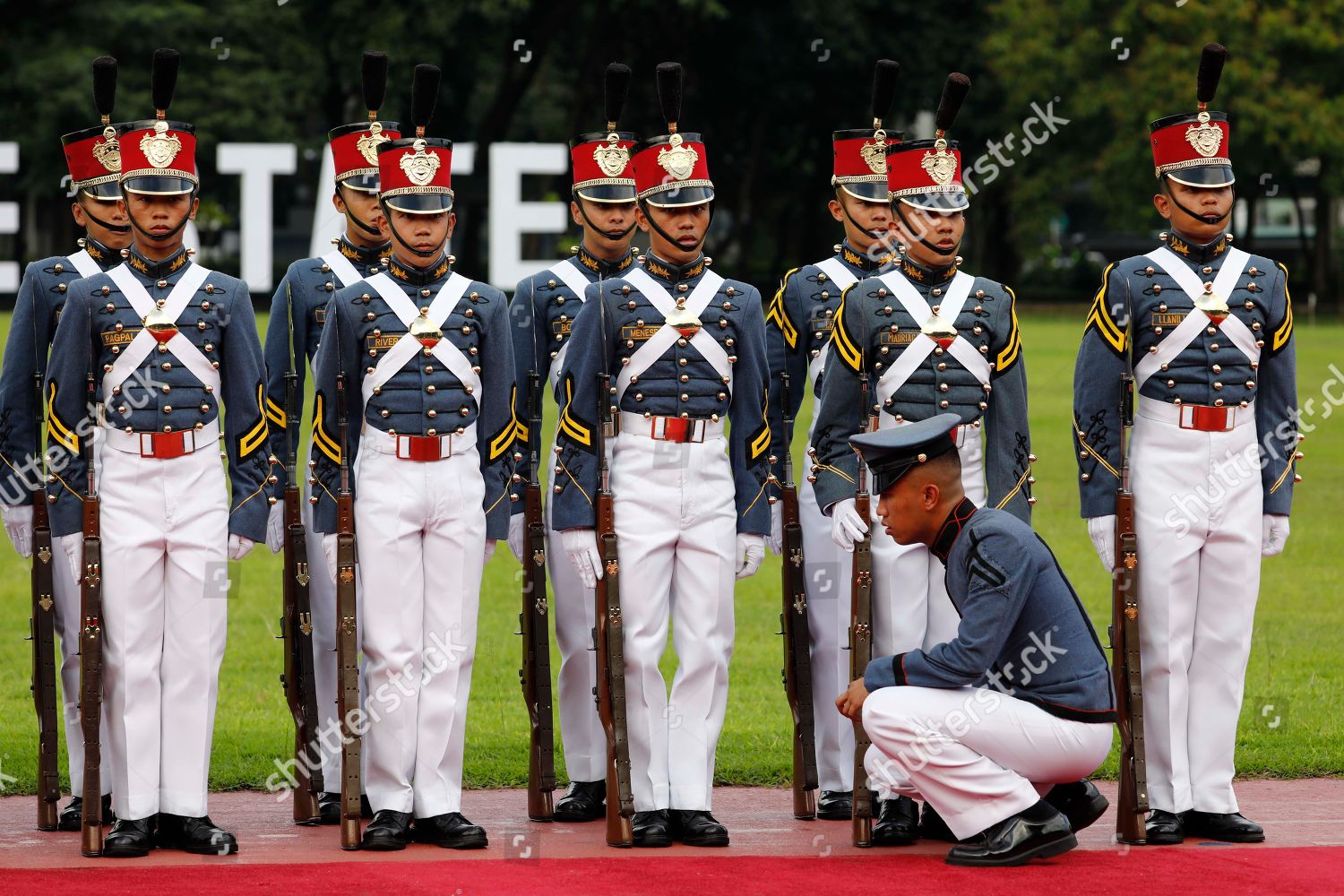 Cadet Officer Armed Forces Philippines Below Editorial Stock Photo