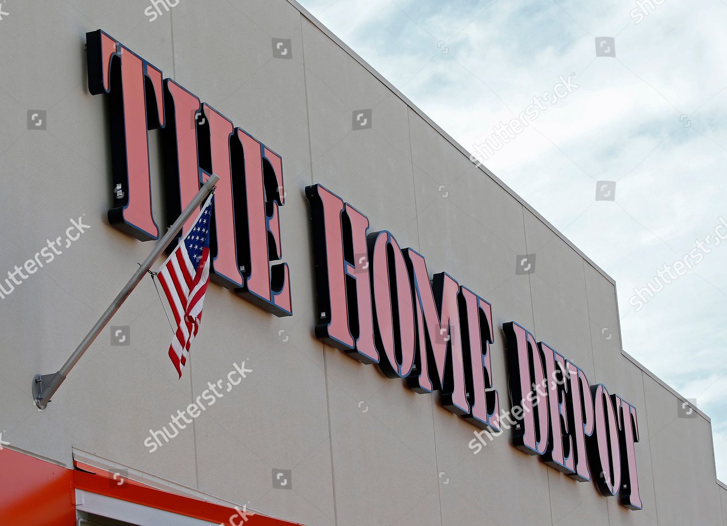 HOME DEPOT STORE GREENVILLE TEXAS USA Editorial Stock Photo Stock