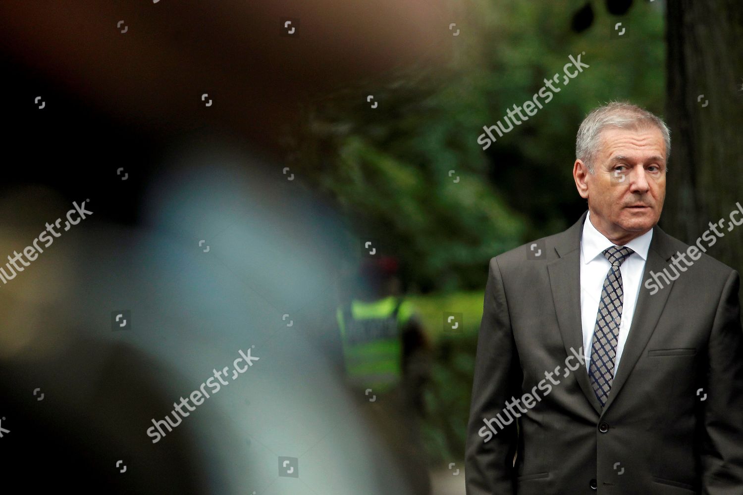 Hungarian Defense Minister Tibor Benko Looks Editorial Stock Photo