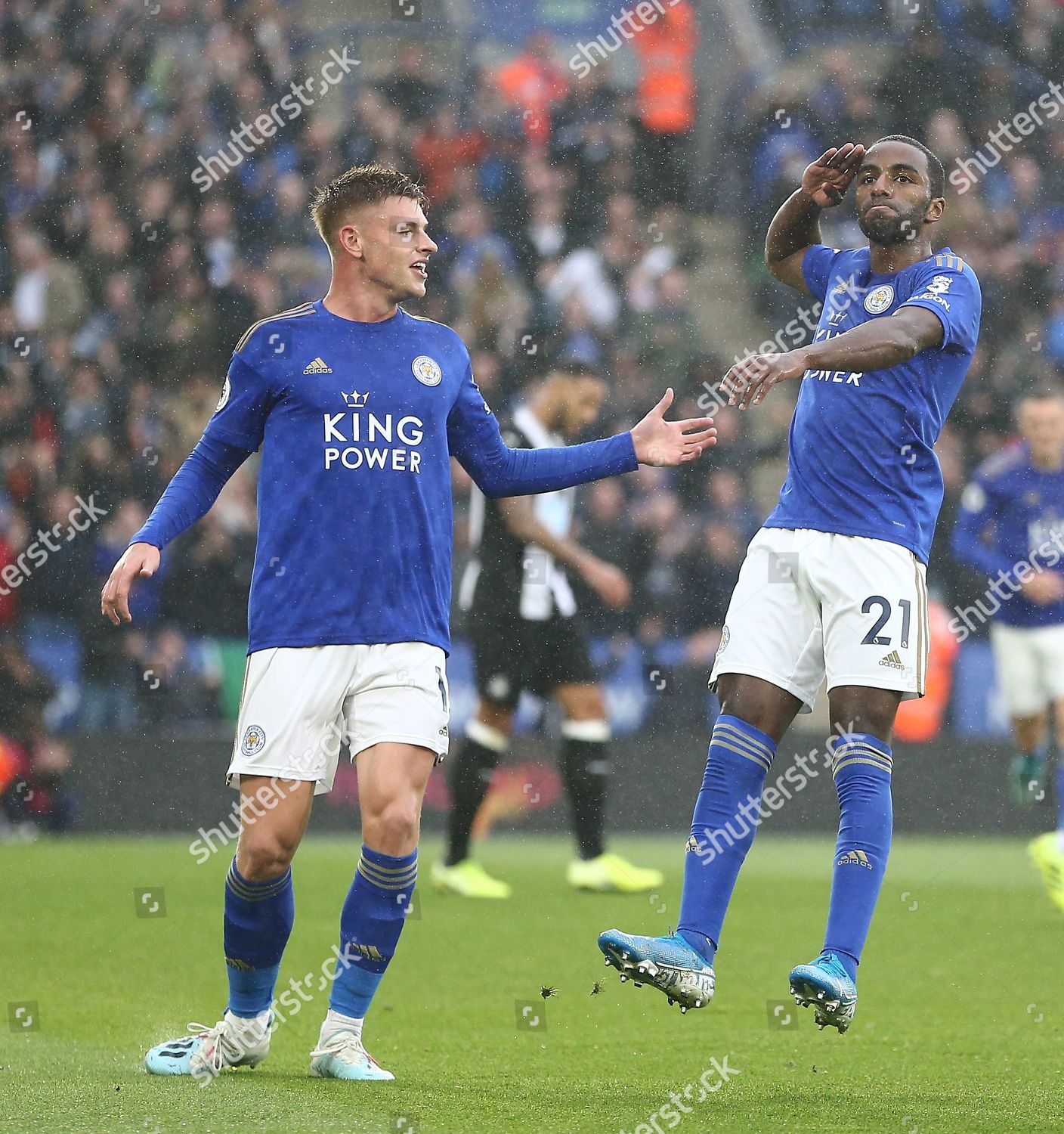 Ricardo Pereira Leicester City Celebrates Scoring Editorial Stock Photo ...