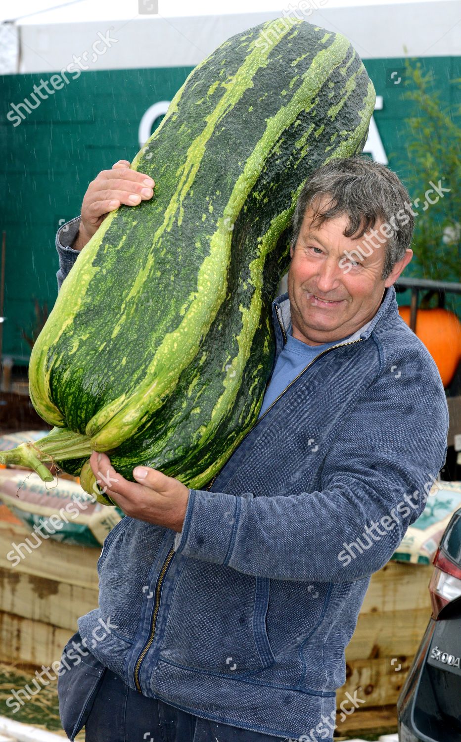 Brian Brookes Hereford Arrives His Giant Editorial Stock Photo - Stock ...