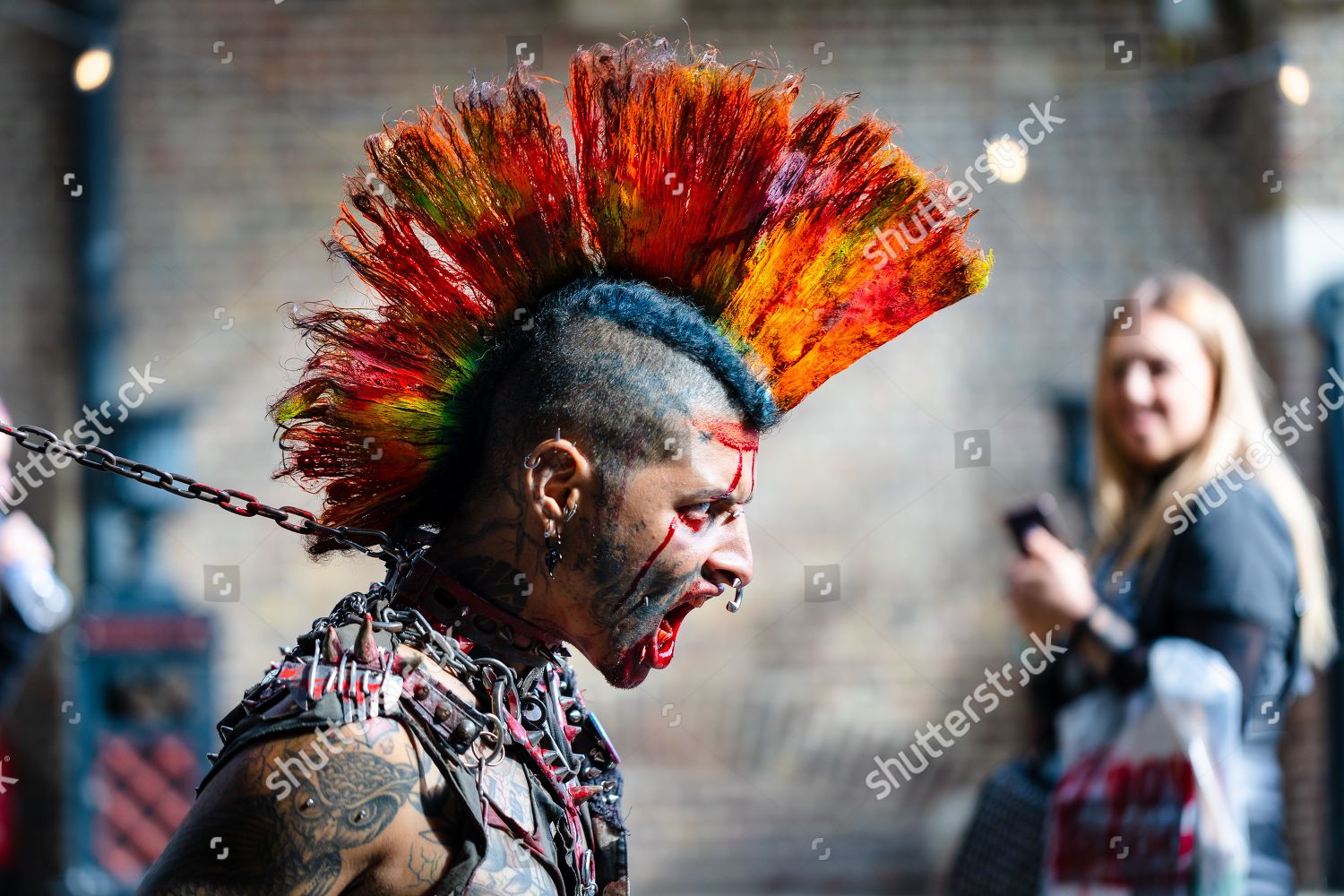 Zombie Punk Brazil Who Has 75 Percent Redakcni Stock Fotografie Stock Snimek Shutterstock