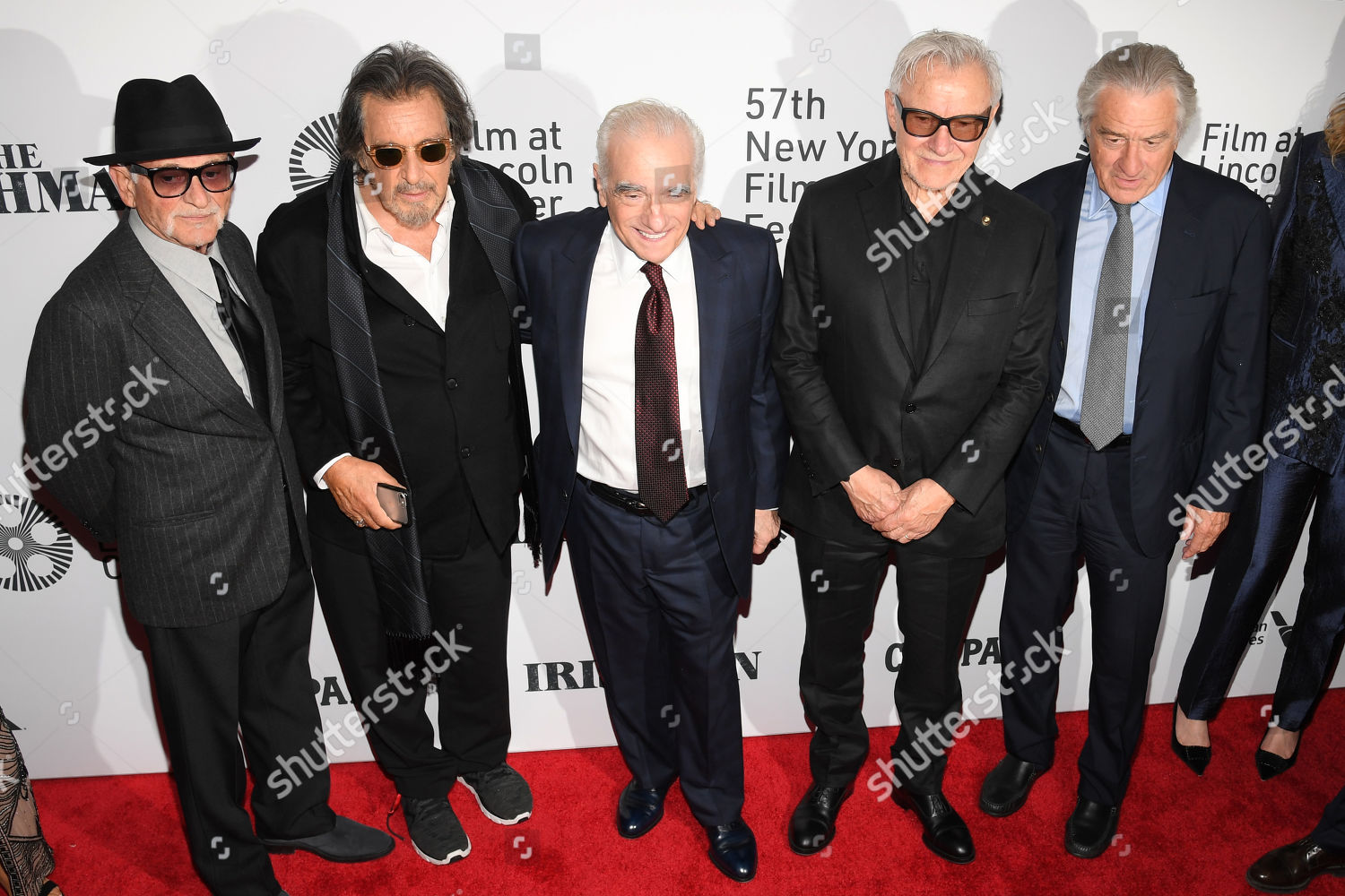 Joe Pesci Al Pacino Martin Scorsese Editorial Stock Photo - Stock Image