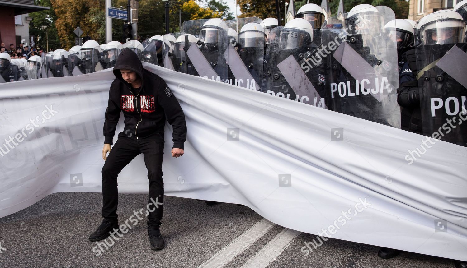 Polish Riot Police Opponents 2nd Equality Editorial Stock Photo - Stock ...