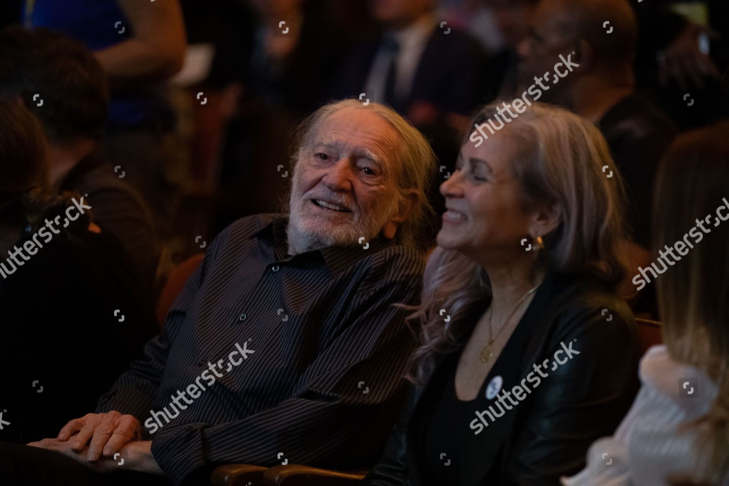 Willie Nelson His Wife Annie Dangelo Editorial Stock Photo Stock