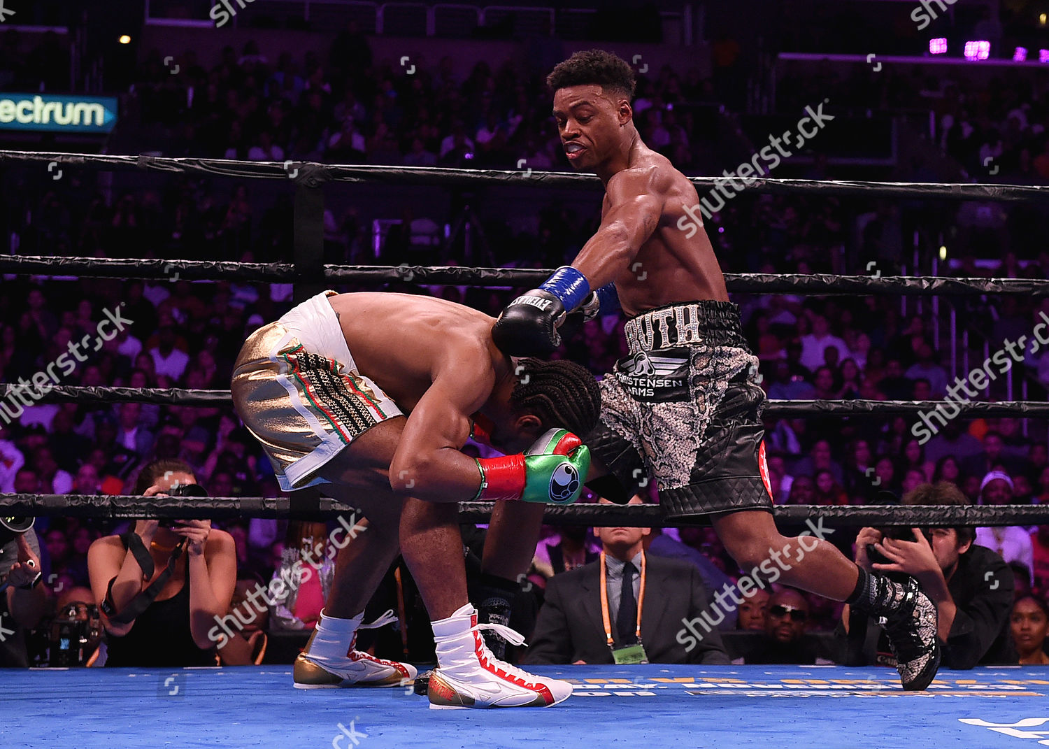 Errol Spence Jr Shawn Porter Editorial Stock Photo Stock Image