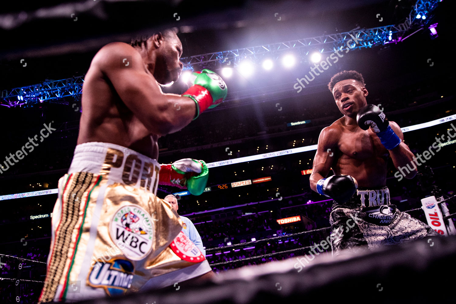 Errol Spence Jr R Usa Action Editorial Stock Photo - Stock Image