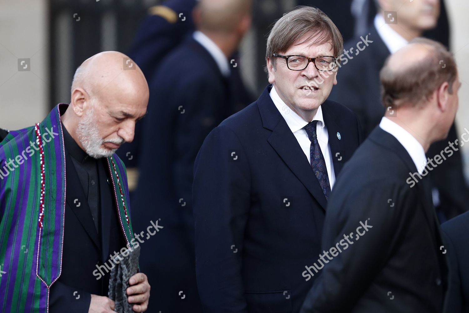 Belgian Former Prime Minister Guy Verhofstadt Editorial Stock Photo 