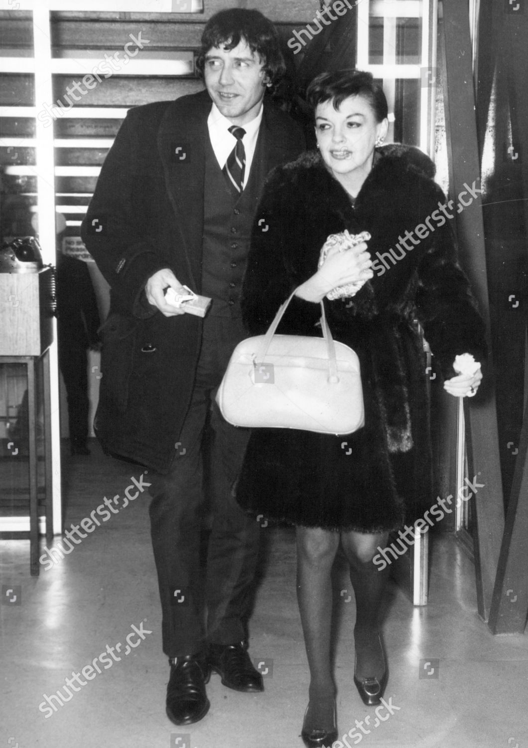 Judy Garland Fiance Mickey Deans Arriving London Editorial Stock Photo Stock Image Shutterstock