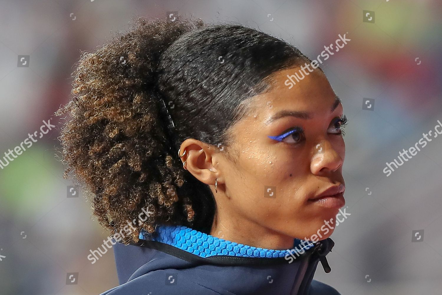 Vashti Cunningham Usa Bronze Medal High Editorial Stock Photo Stock