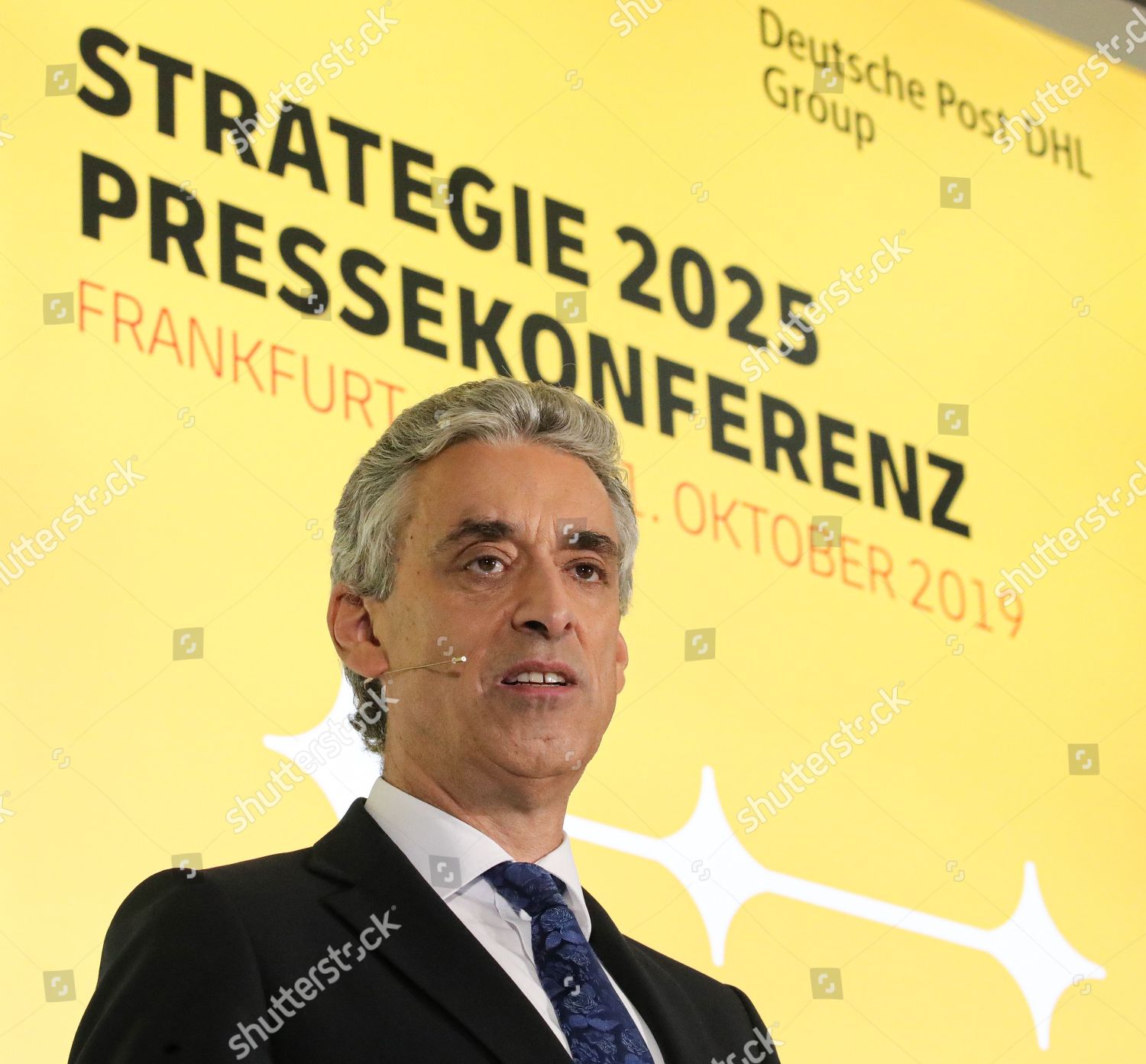 Deutsche Post Dhl Group Chief Executive Officer Editorial Stock Photo Stock Image Shutterstock