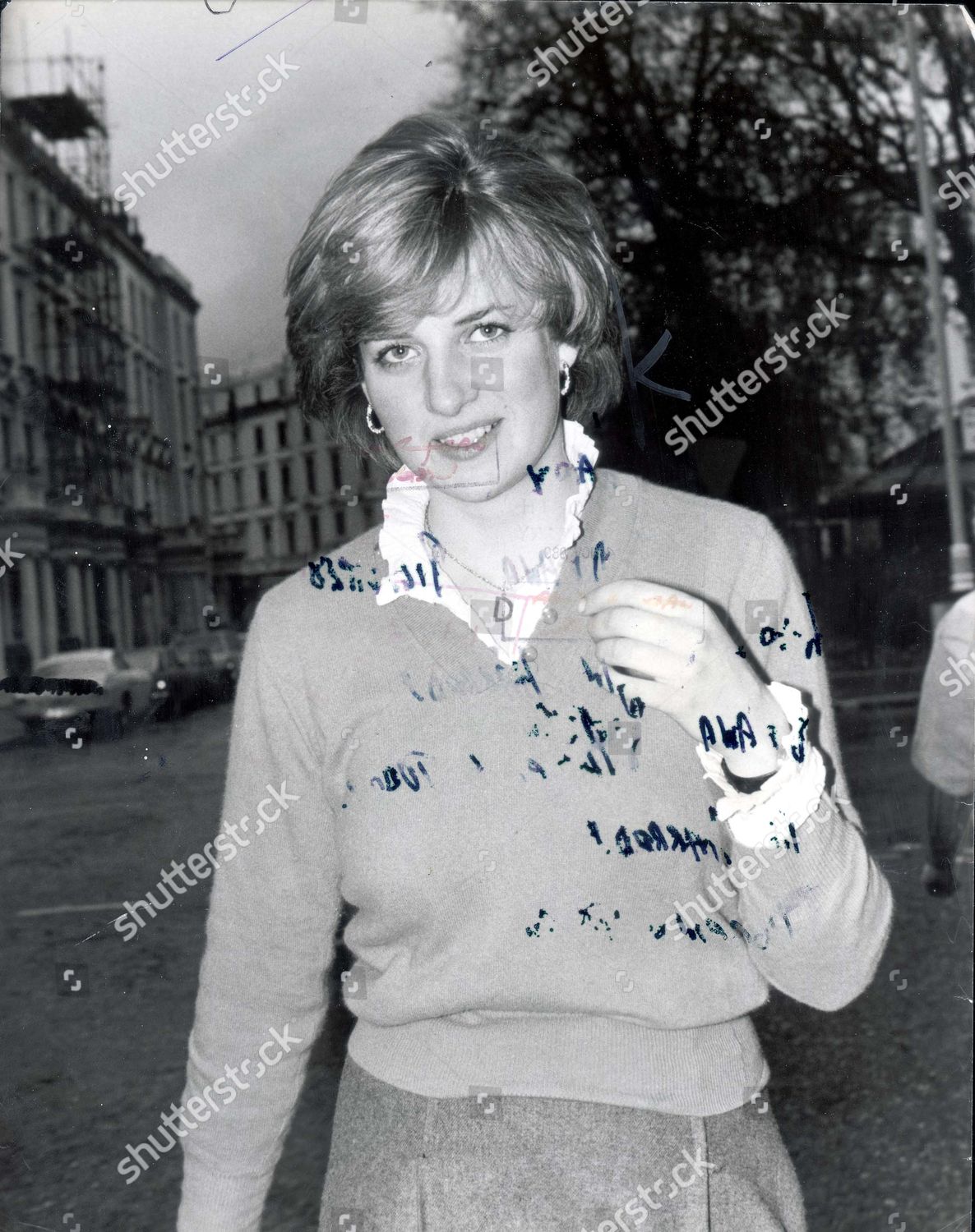 Princess Diana Before Marriage Lady Diana Editorial Stock Photo - Stock ...