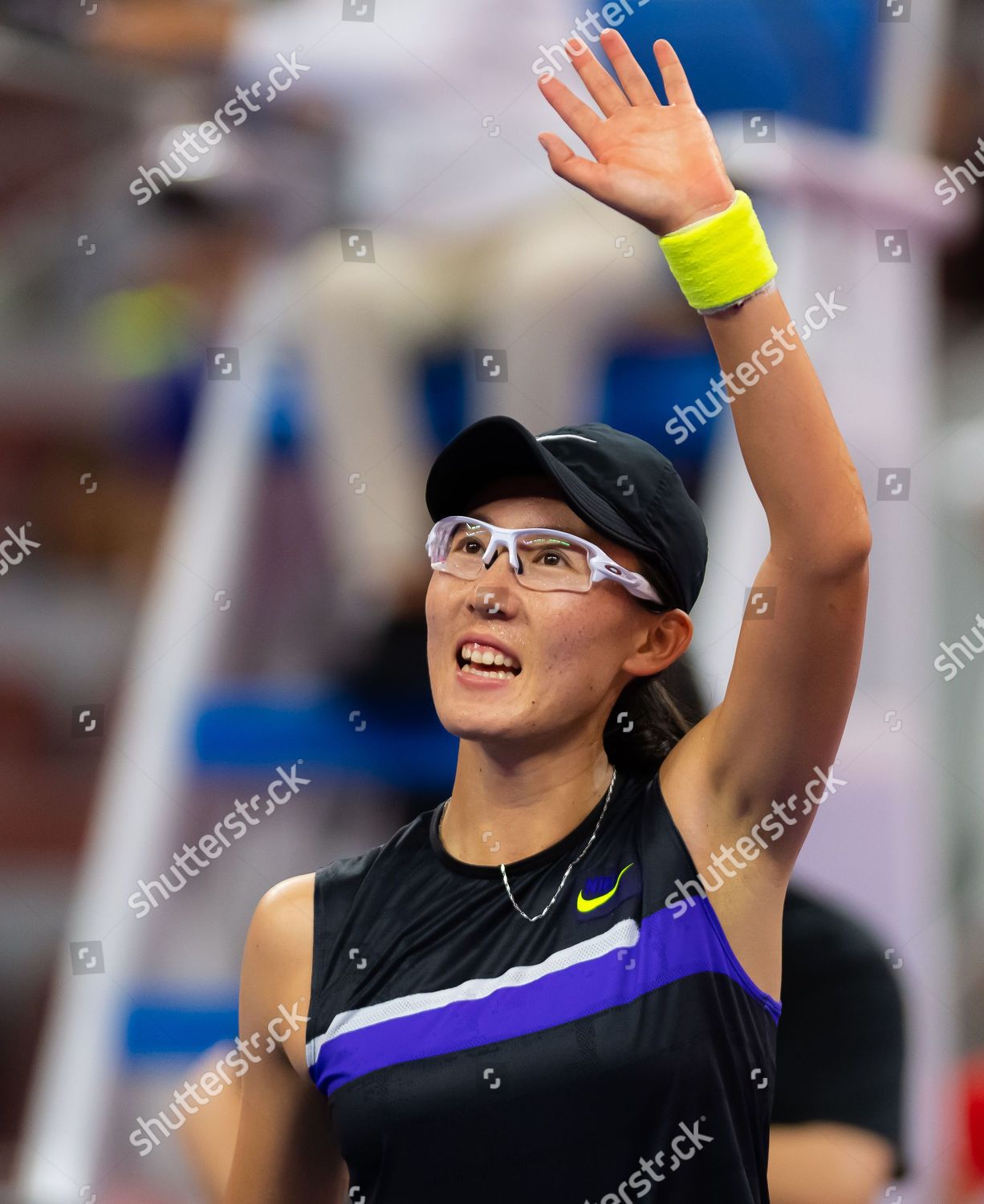 Zheng Saisai China Action During Her Editorial Stock Photo Stock