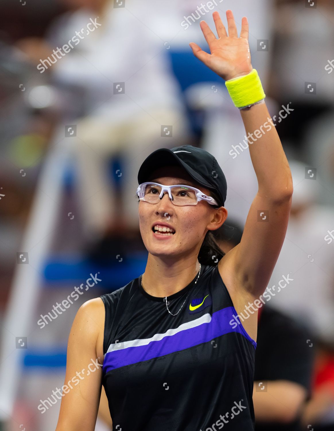 Zheng Saisai China Action During Her Editorial Stock Photo Stock